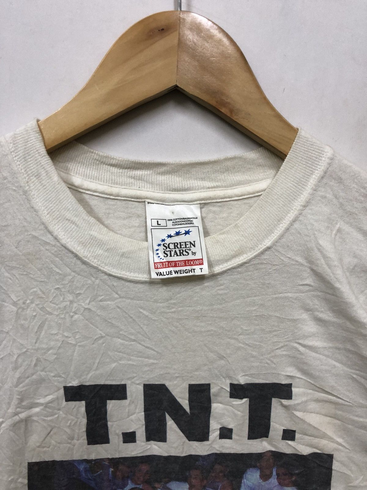 Band Tees × Vintage VINTAGE 90s TNT SIMPLT THE BEST Size US L / EU 52-54 / 3 - 4 Thumbnail