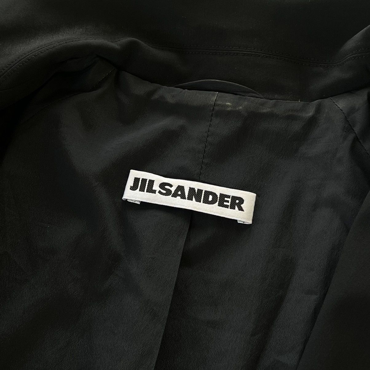 Jil Sander Jil Sander Vintage Rare Black Jacket Size XS / US 0-2 / IT 36-38 - 7 Thumbnail