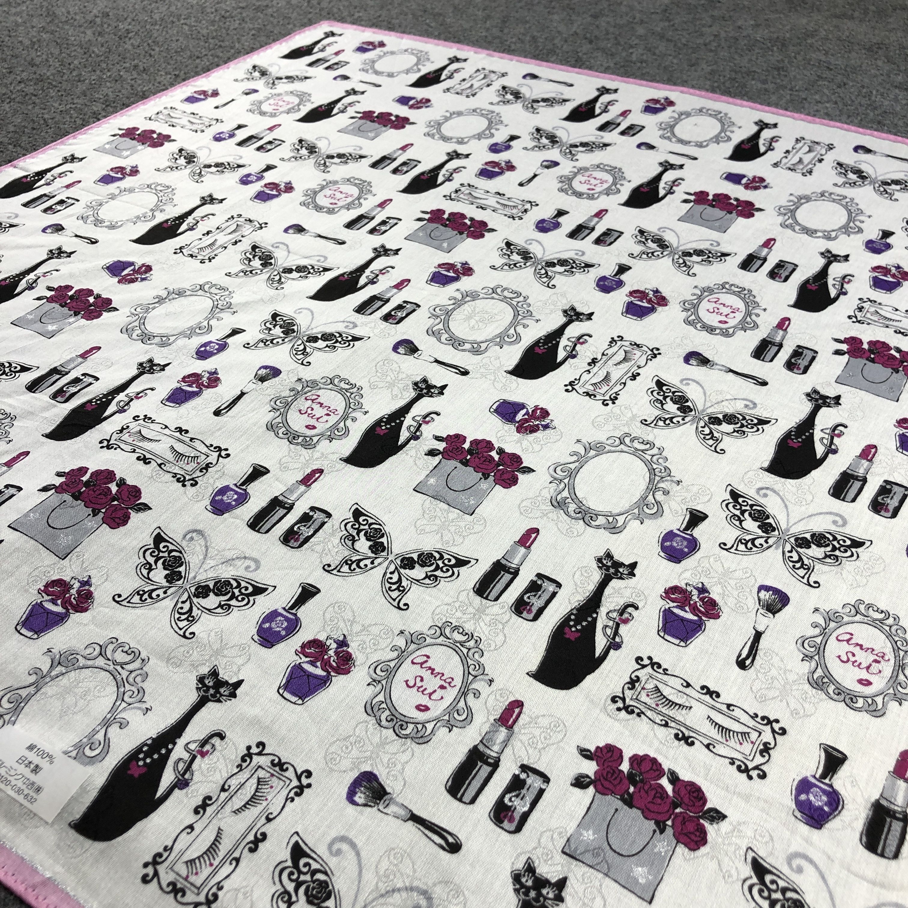 Anna Sui Anna Sui Handkerchief Neckerchief Bandana H2647 Size ONE SIZE - 3 Thumbnail