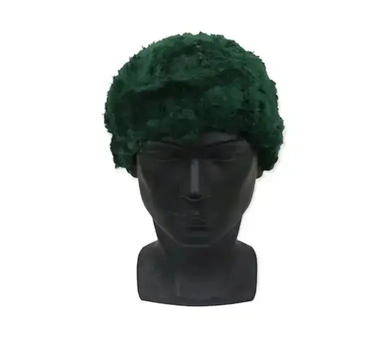 Japanese Brand Japanese Brand Fur Fleece Beanie Hat Size ONE SIZE - 1 Thumbnail