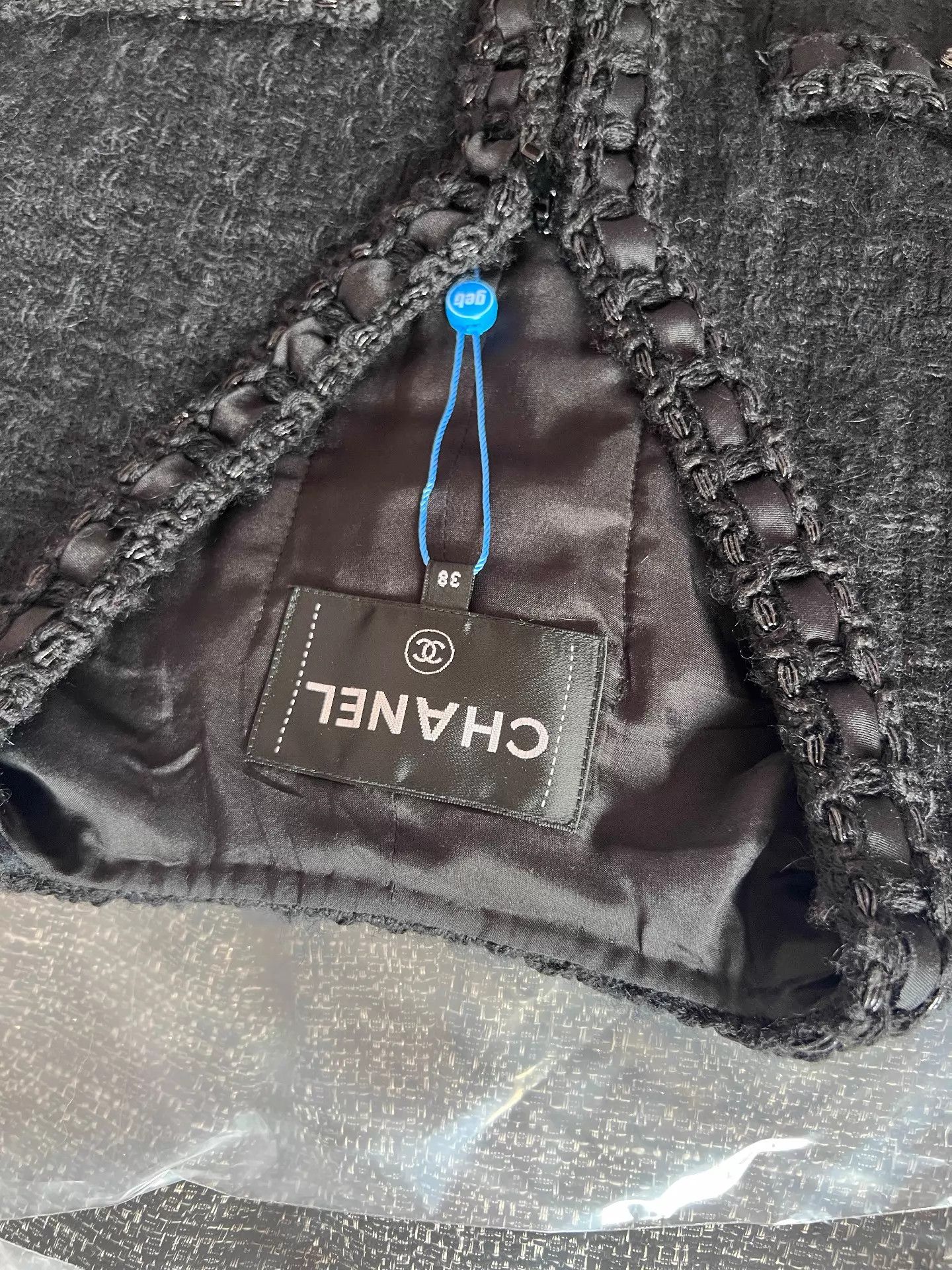 Chanel Chanel Black Jacket Size 38 Size S / US 4 / IT 40 - 9 Thumbnail