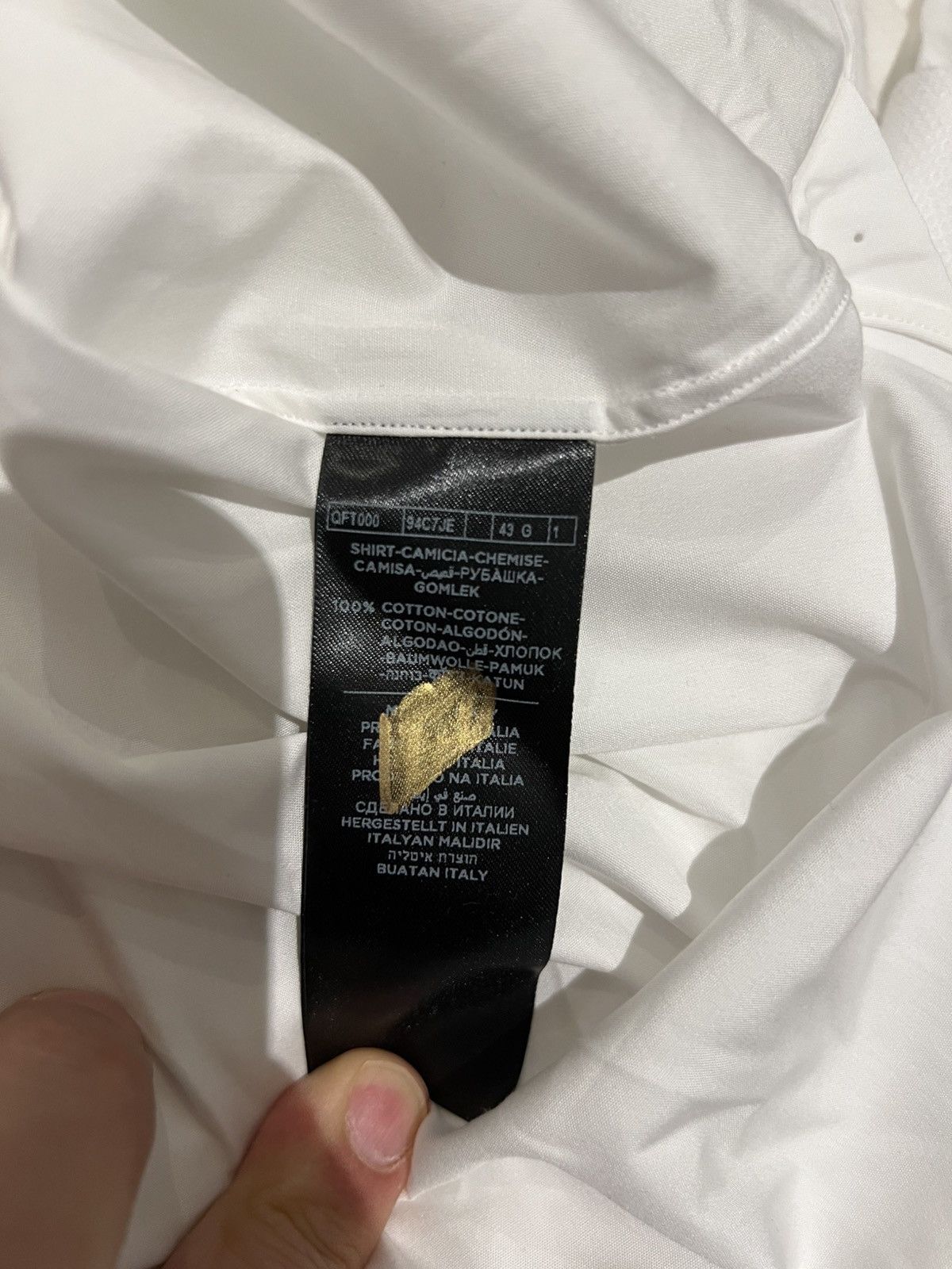 Tom Ford TOM FORD White Dress tuxedo Shirt Size 17 43 Long Sleeves Size US XL / EU 56 / 4 - 15 Thumbnail