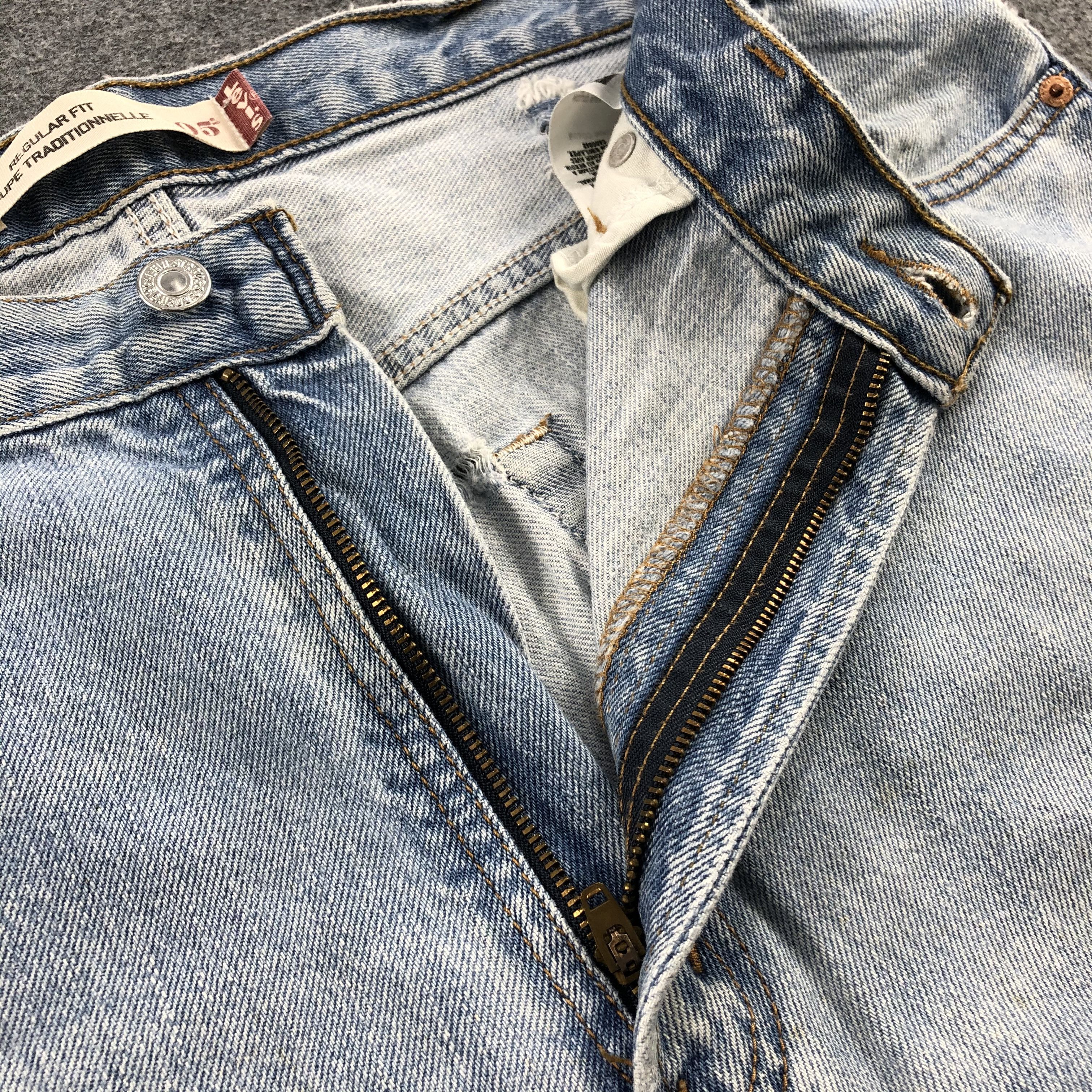 Levi's Vintage Light Wash Levis 505 Jeans-JM1202 Size US 38 / EU 54 - 9 Thumbnail