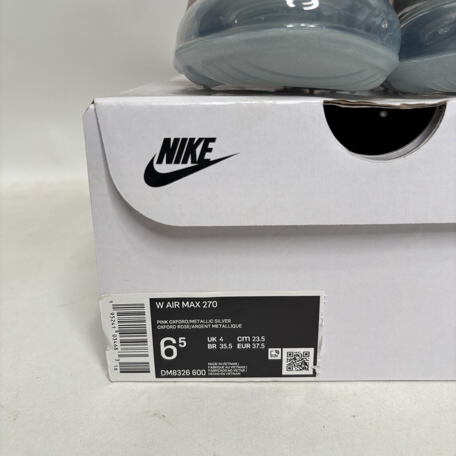 Nike Nike Air Max 270 WMNS “Pink Oxford Metallic Silver” 2024 Size US 6.5 / IT 36.5 - 5 Thumbnail