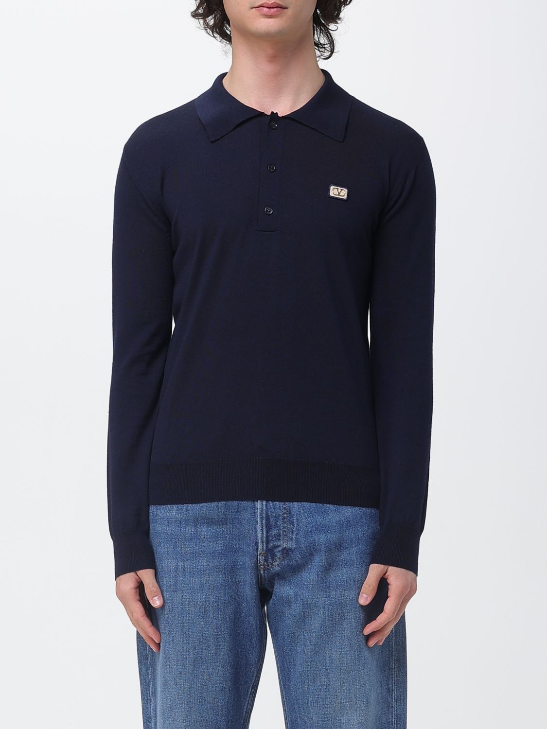 Valentino Valentino Polo Shirt Men Blue Size US L / EU 52-54 / 3 - 1 Thumbnail