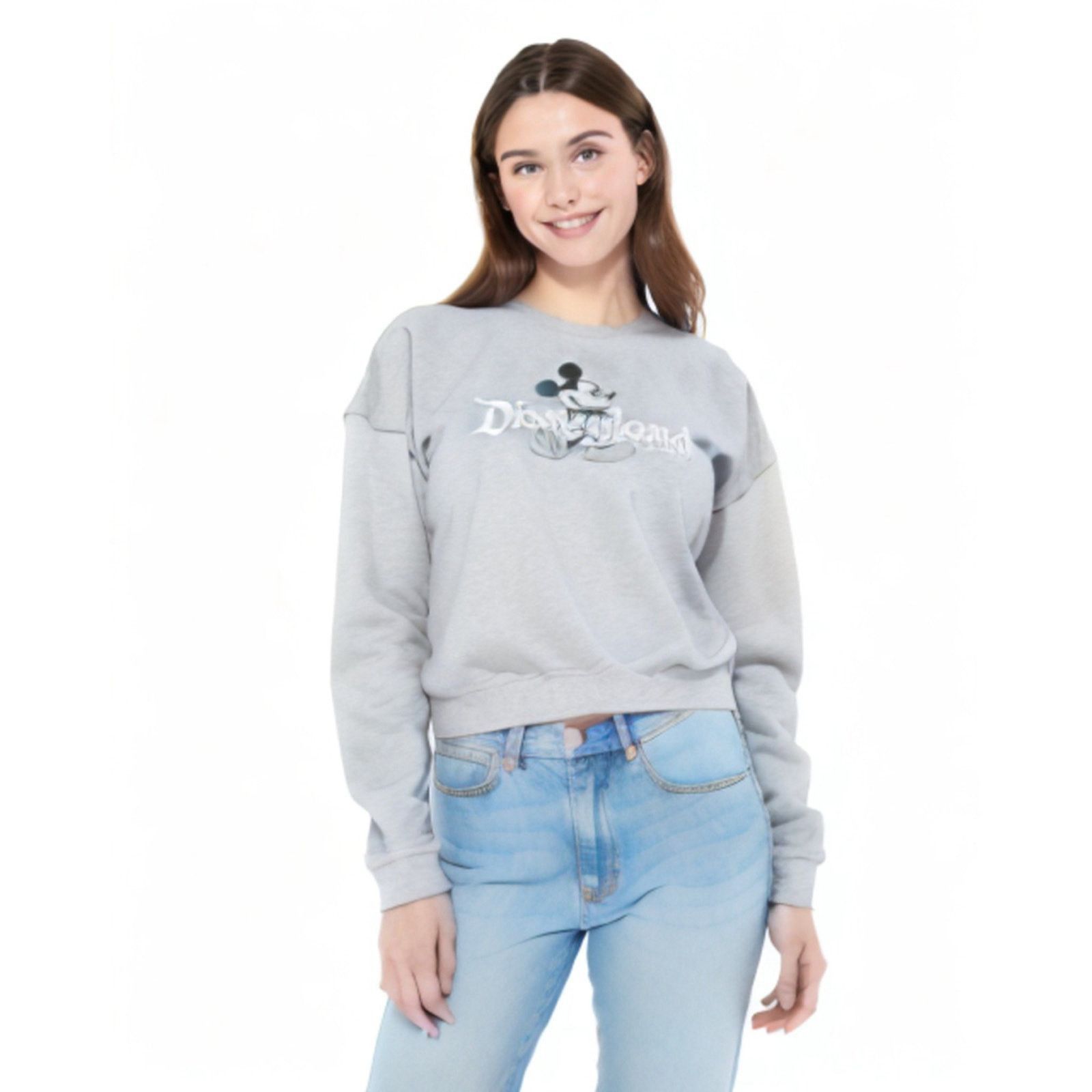 Hanes Vintage Disney Streetwear Gray Mickey Mouse Sweatshirt M Size M / US 6-8 / IT 42-44 - 1 Thumbnail