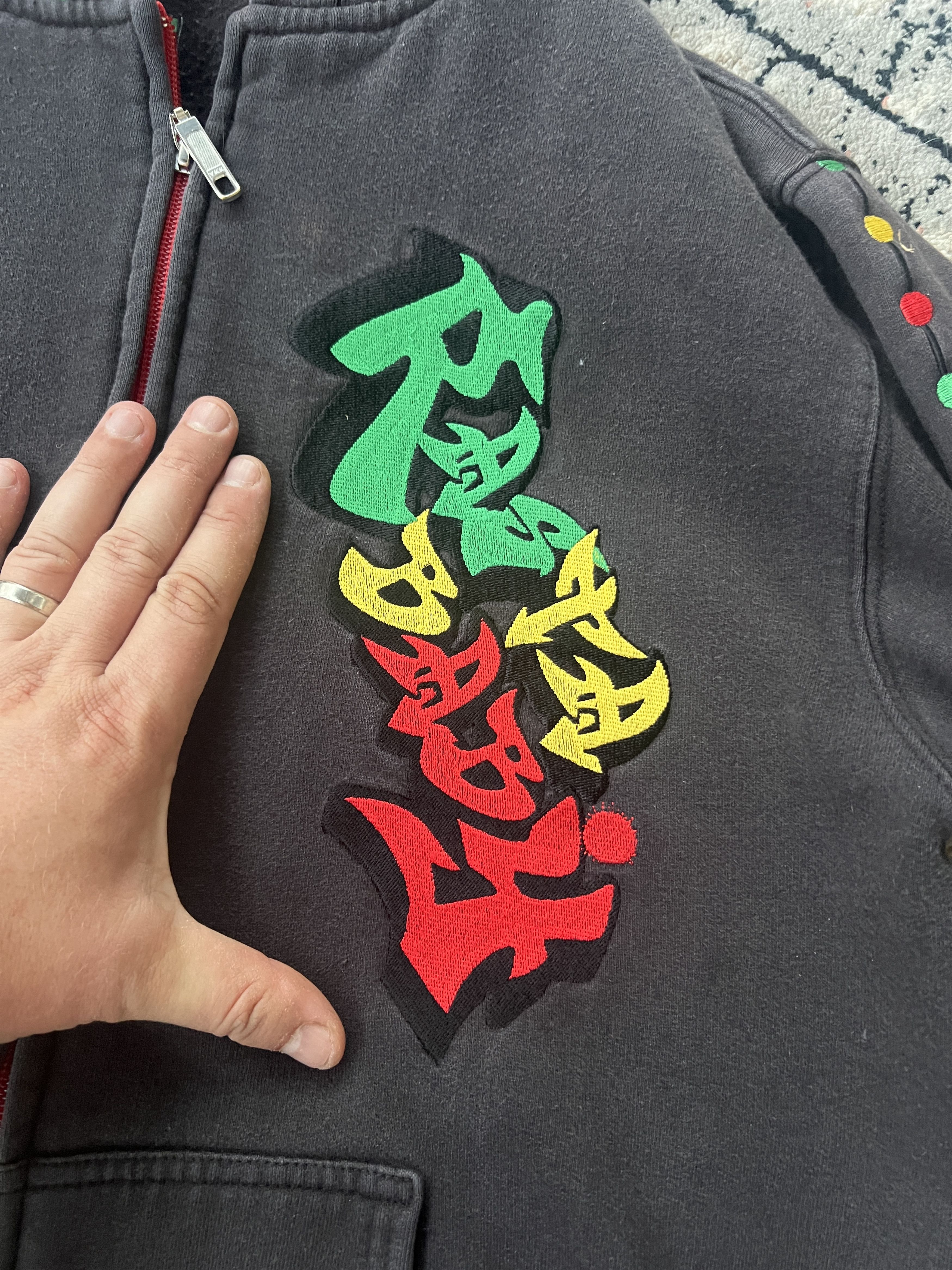 Other Rasta Baby Vintage Zip Hoodie Size US M / EU 48-50 / 2 - 8 Thumbnail