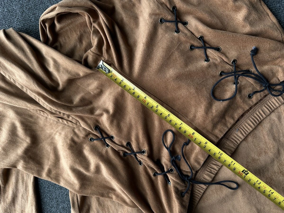 Other 🚨 ULTRA BAGGY WOMEN BROWN SOFT PANTS RARE Size 30" / US 8 / IT 44 - 20 Thumbnail