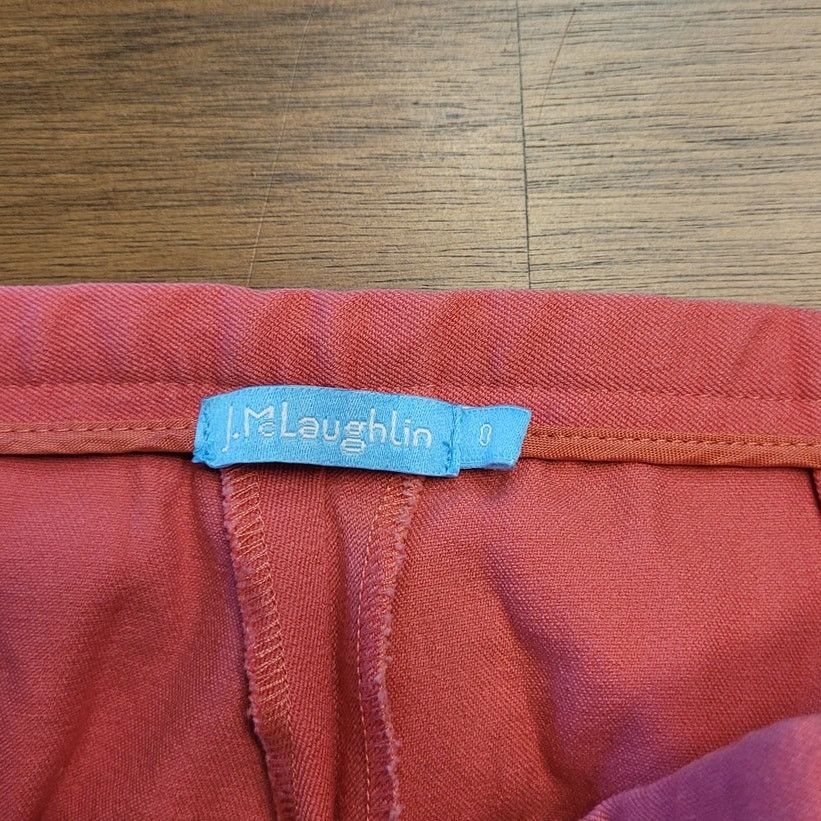 J.McLaughlin NWT J McLaughlin Capri Pants 0 Raspberry Bi Stretch Size 25" / US 0 / IT 36 - 4 Thumbnail
