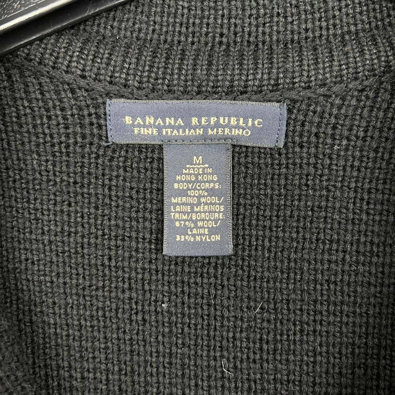 Banana Republic Banana Republic Sweater Knit Pullover 1/4 Zip Merino Wool M Size US M / EU 48-50 / 2 - 3 Thumbnail