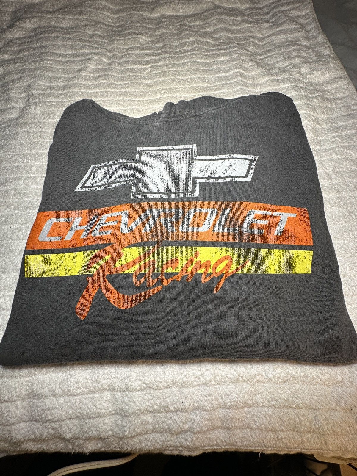 Chevrolet × Designer General Motors Company Chevy Racing Hooded Sweatshirt Size US M / EU 48-50 / 2 - 9 Thumbnail