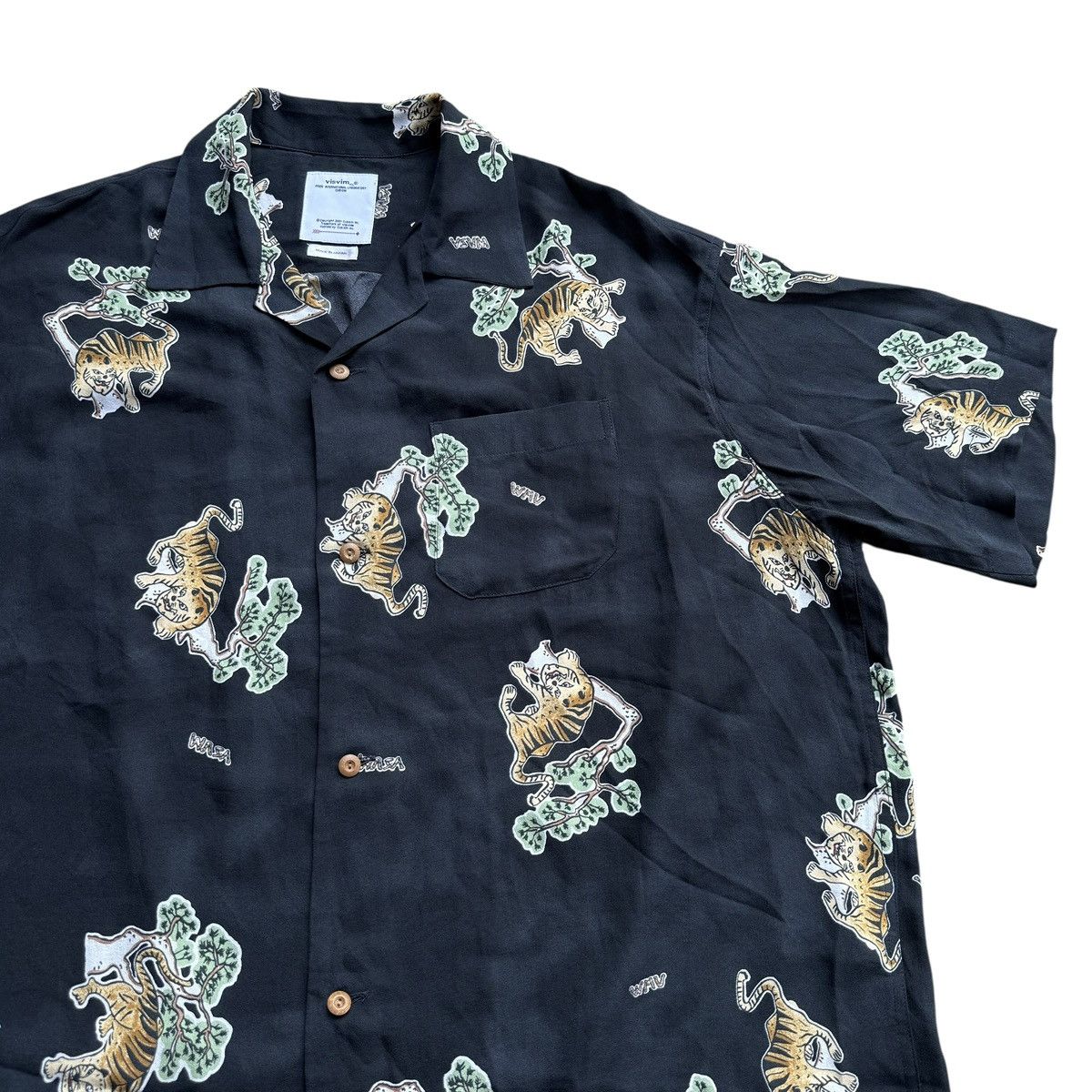 Visvim Visvim Tora Silk Shirt Size US L / EU 52-54 / 3 - 4 Thumbnail