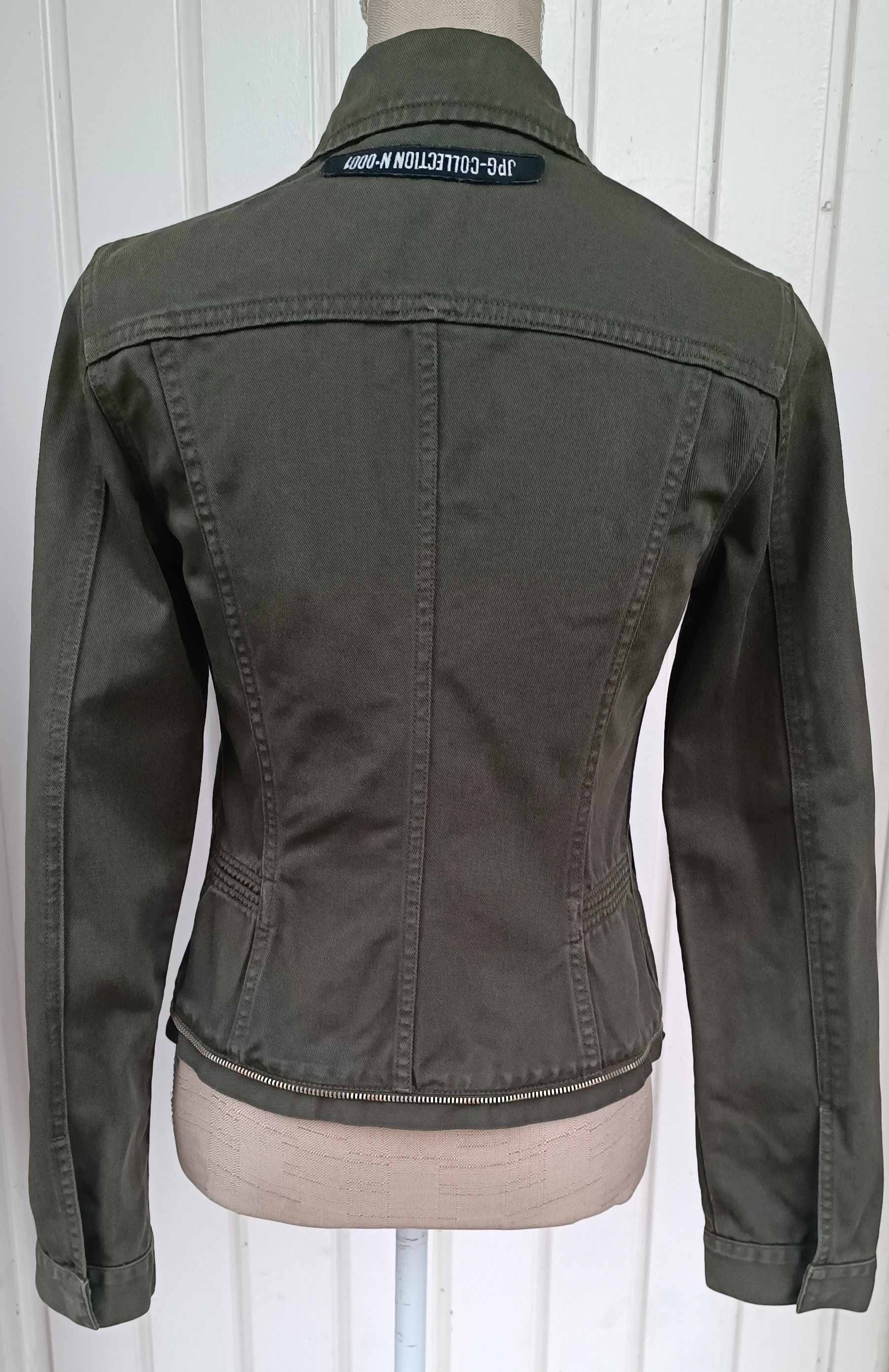 Jean Paul Gaultier 2000 - Colec. n°1- JPG Jeans- Militar green jacket Size M / US 6-8 / IT 42-44 - 2 Thumbnail