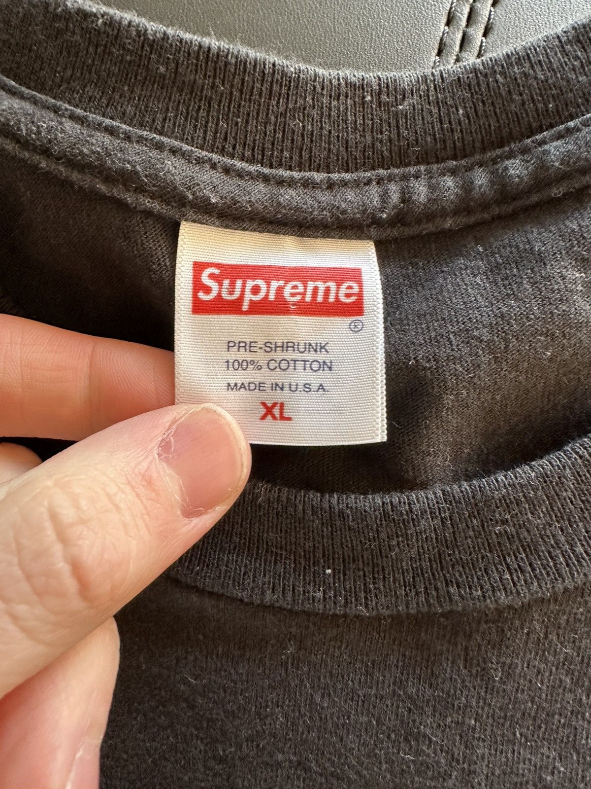 Futura × Supreme Supreme Futura Box Logo Tee Black Size US XL / EU 56 / 4 - 2 Thumbnail