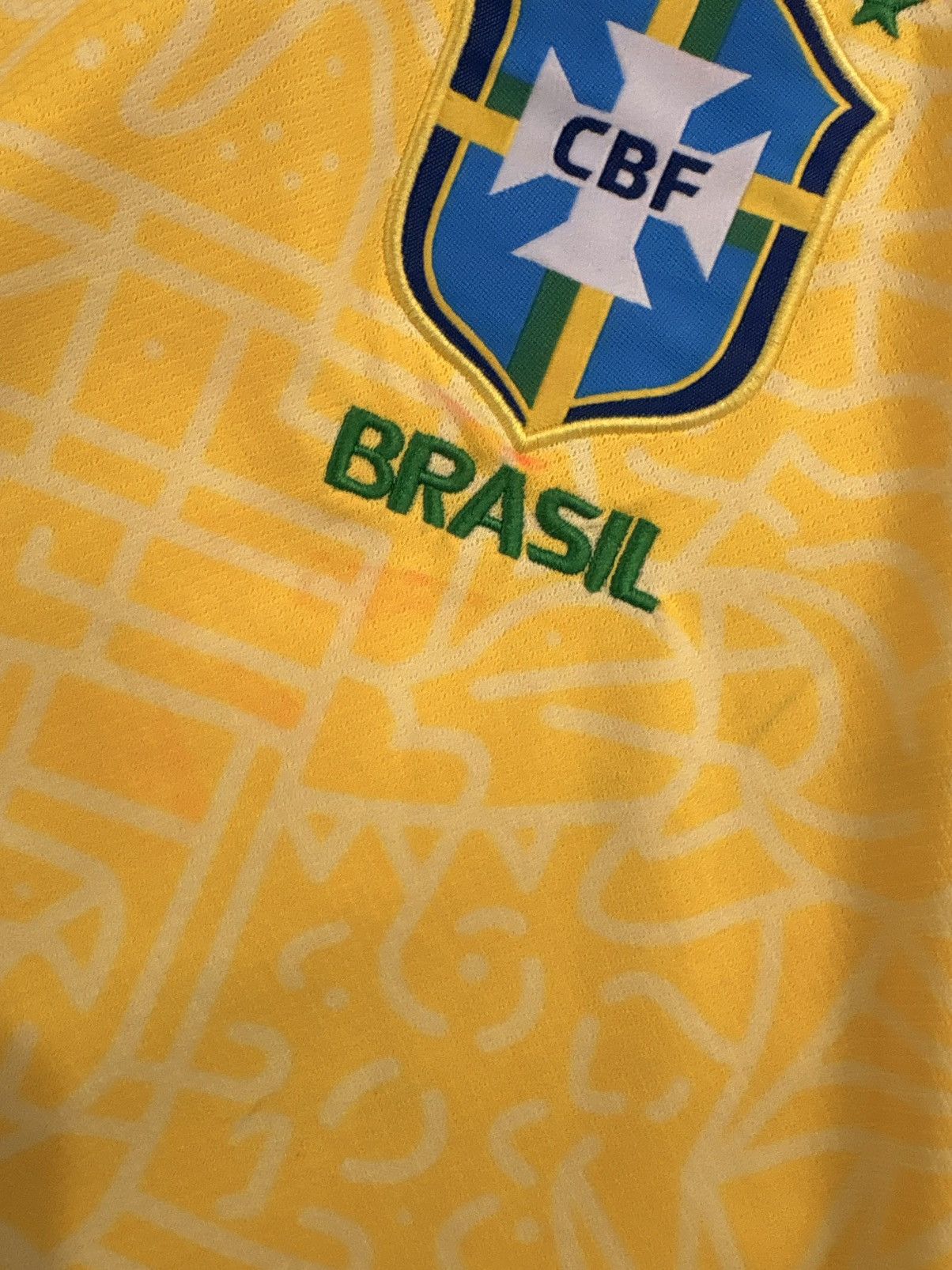 Nike Brazil Jersey Size US M / EU 48-50 / 2 - 2 Thumbnail