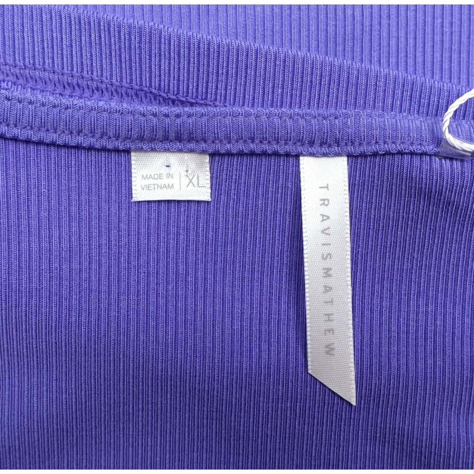 TravisMathew Travis Mathew Women's Solara Cloud Rib Long Sleeve Top Baha Blue XL NEW Size XL / US 12-14 / IT 48-50 - 4 Thumbnail