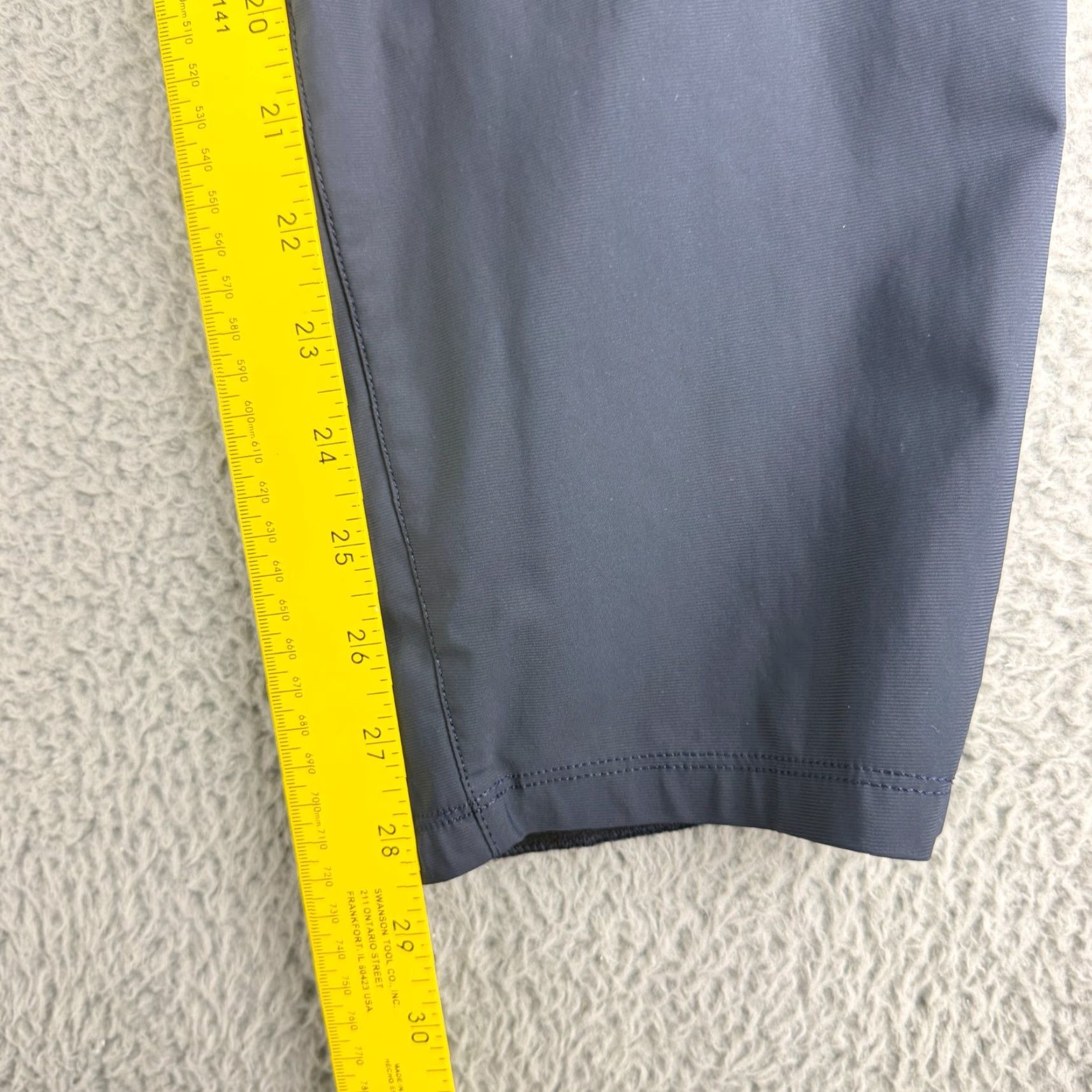 Rhone Rhone Pursuit Pant Mens Size XXL True Navy Blue Pull On Elastic Waist Activewear Jogger Regular Fit Casual Pants Men Size US 39 - 7 Thumbnail