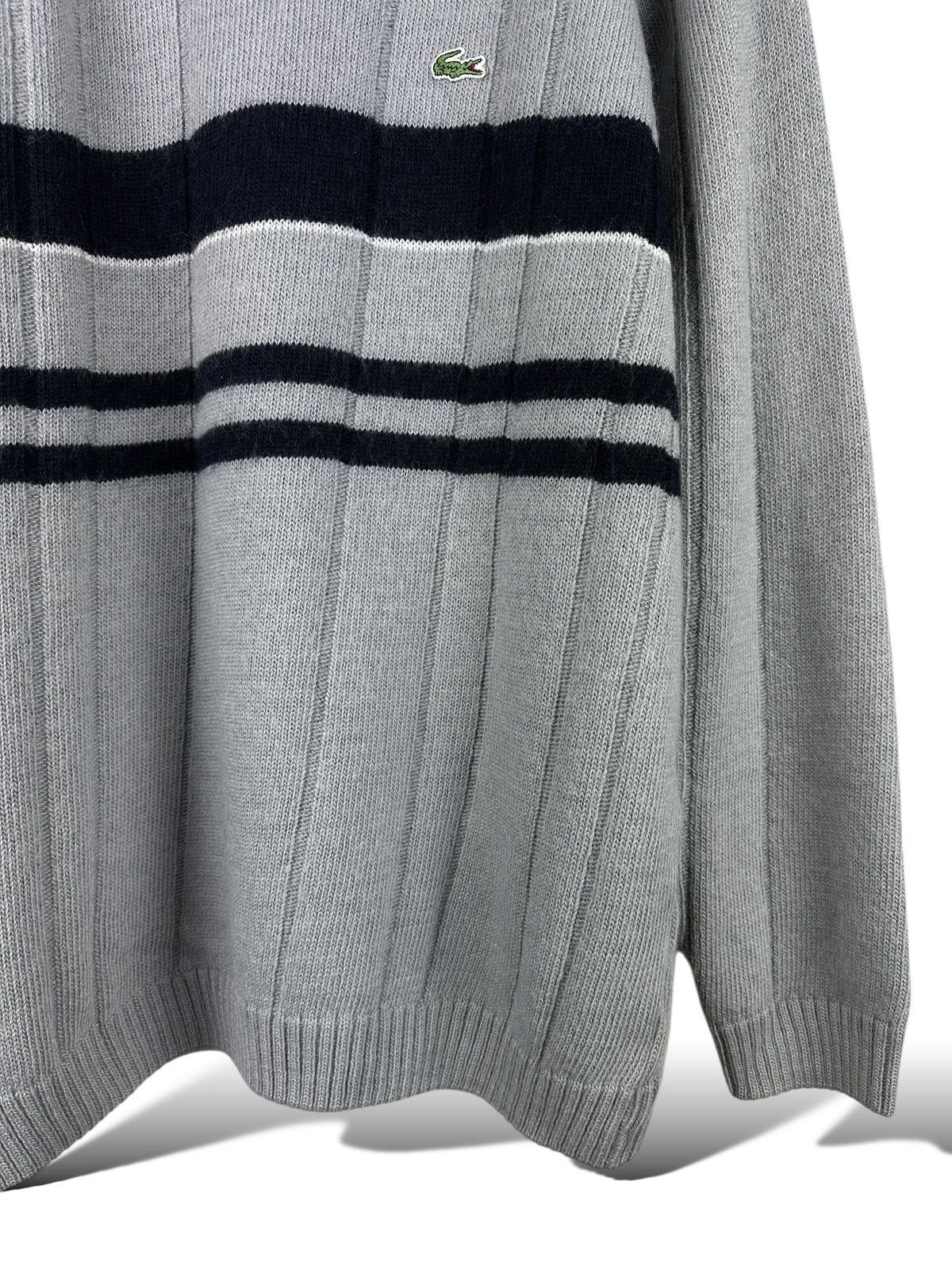 Lacoste Vintage Y2K Lacoste Wool Knit Sweater Striped Men’s Size M Size US M / EU 48-50 / 2 - 6 Thumbnail