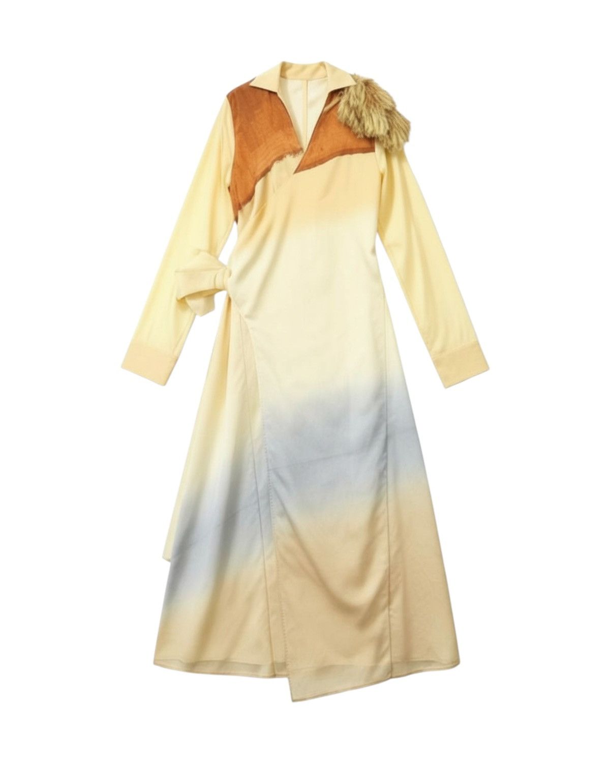 Jil Sander Jil Sander Multicolor Wrap Dress Size XS / US 0-2 / IT 36-38 - 1 Thumbnail