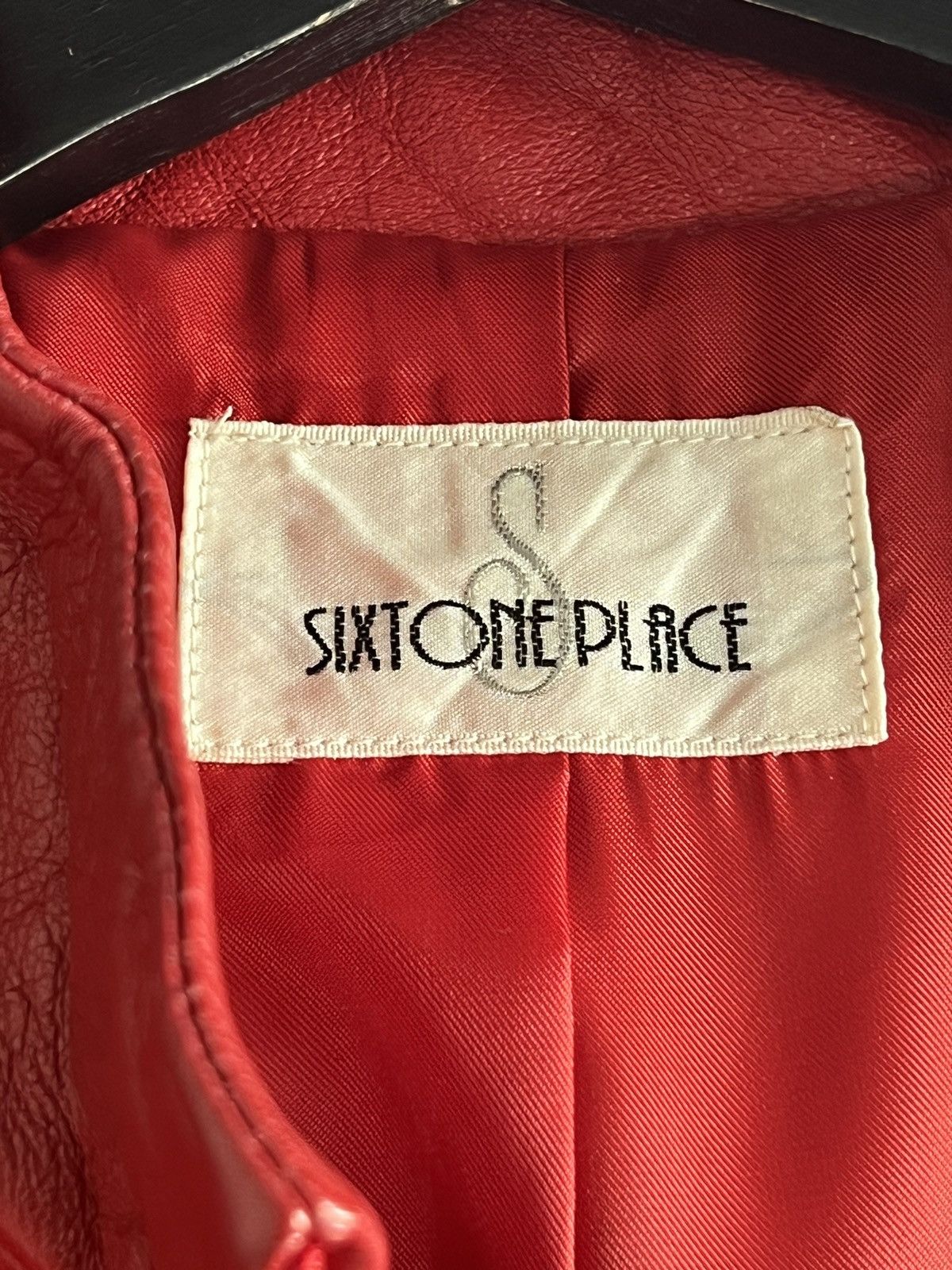Designer × Genuine Leather × Japanese Brand Vintage Sixt One Place Long Leather Jacket Size M / US 6-8 / IT 42-44 - 8 Thumbnail