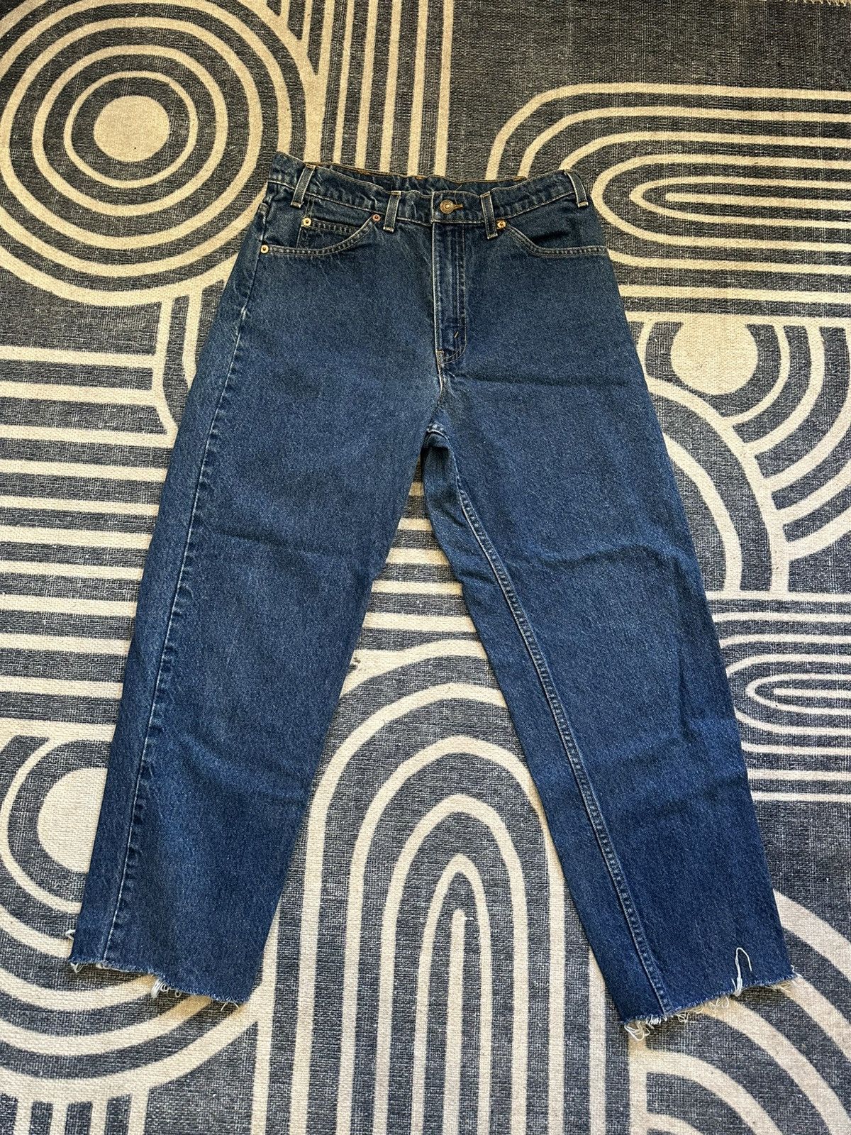 Levi's × Vintage Vintage Levi’s Orange Tab 550s Denim Size US 32 / EU 48 - 1 Thumbnail