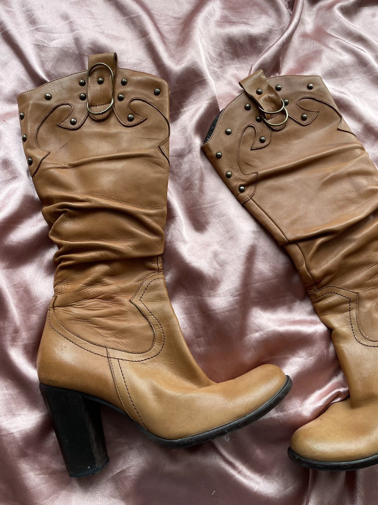 Vintage Vintage leather boots Size US 5.5 / IT 35.5 - 6 Thumbnail