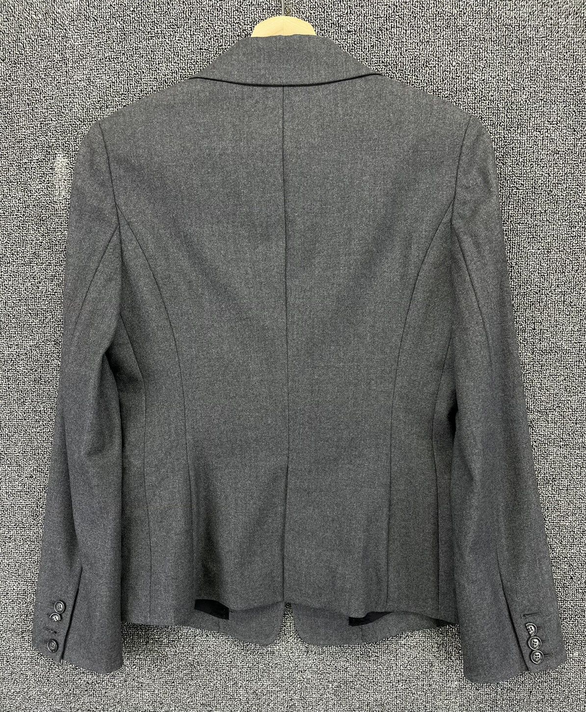 Yohji Yamamoto Vintage Yohji Yamamoto Ined Wool Coat Jacket Size S / US 4 / IT 40 - 9 Thumbnail