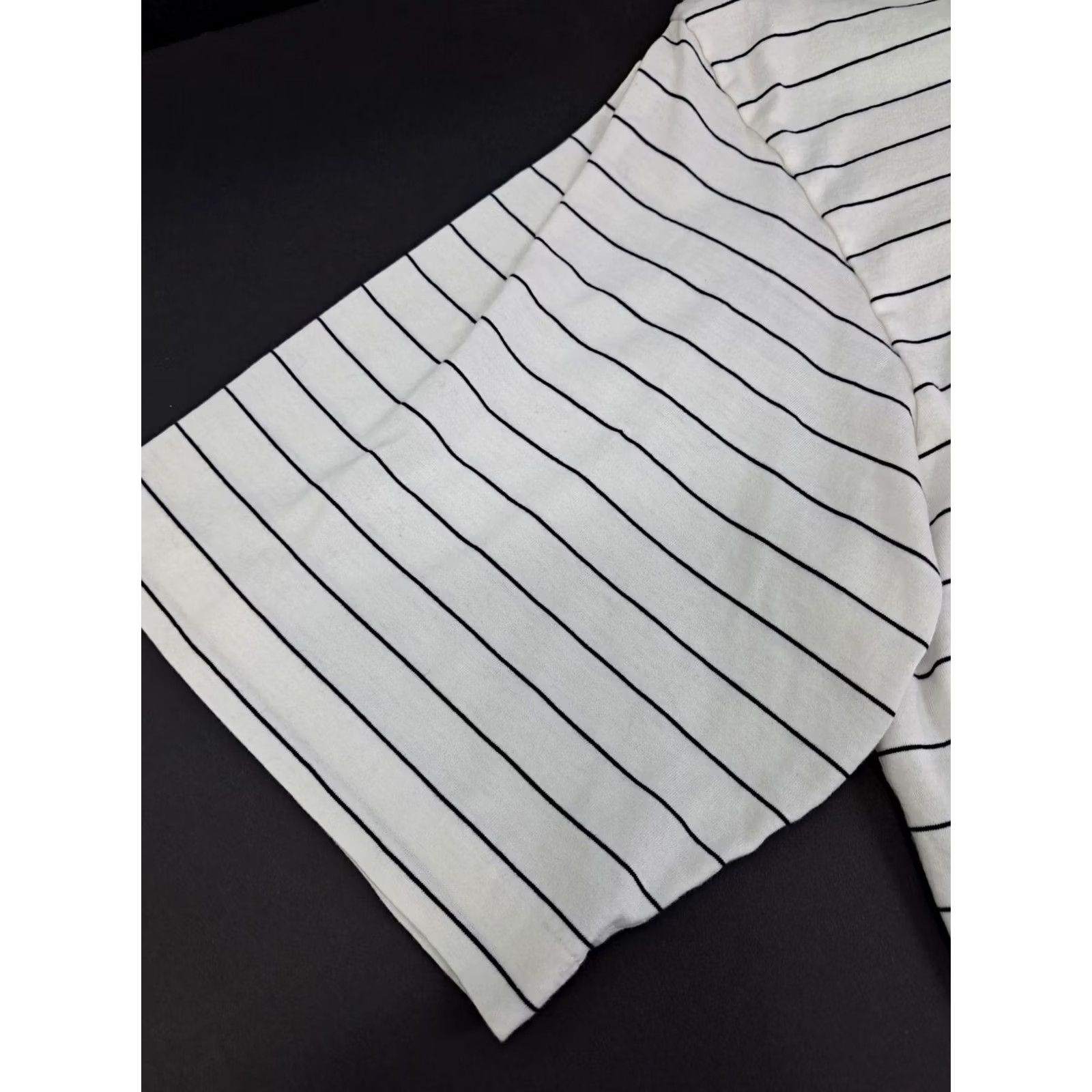 Ralph Lauren Ralph Lauren Polo Golf Short Sleeve Shirt Mens Size L White Black Stripe #4000 Size US L / EU 52-54 / 3 - 6 Thumbnail