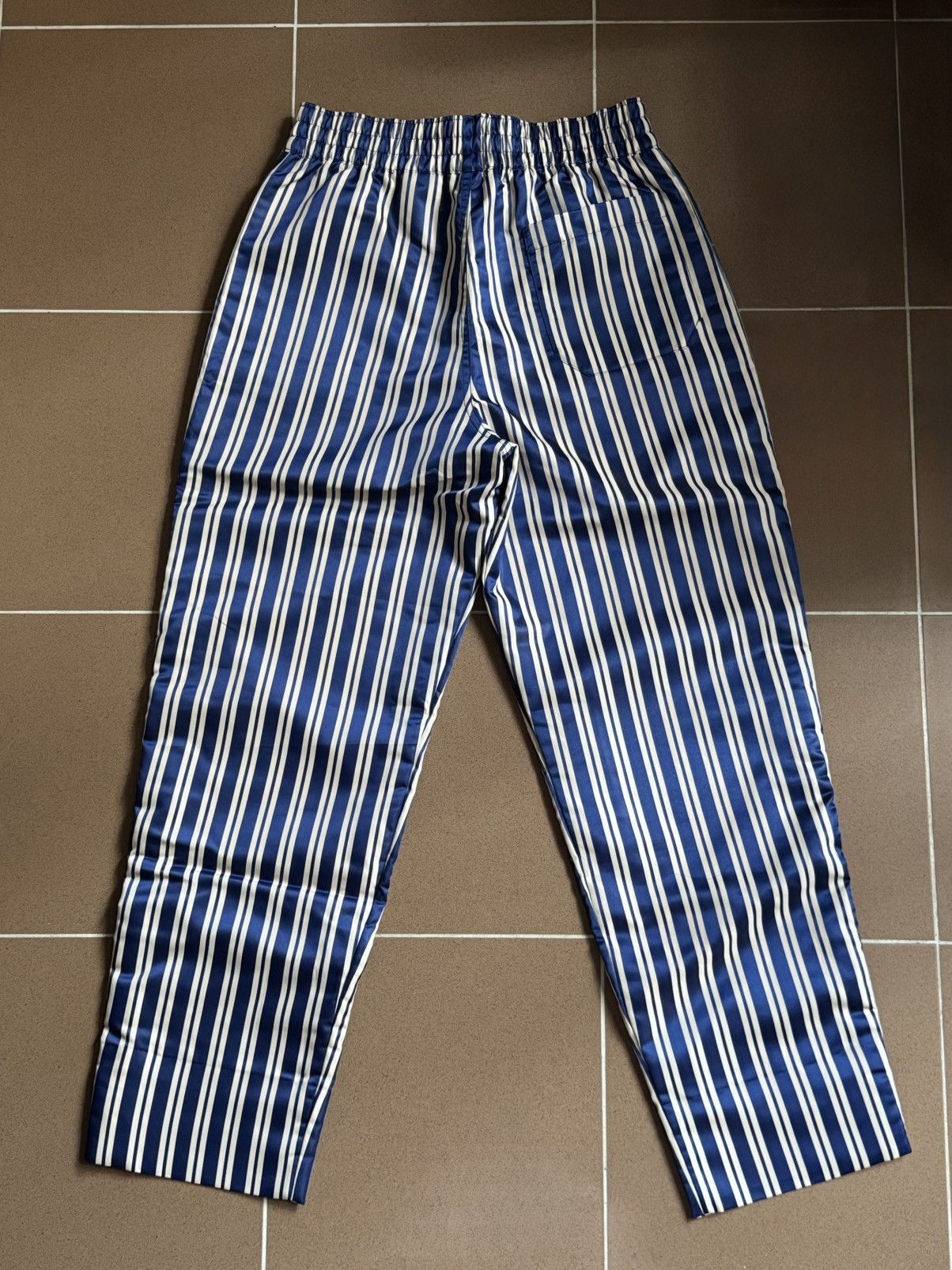 Bode Nike x Bode Scrimmage Pant in Ecru / Deep Royal Blue Size US 30 / EU 46 - 2 Thumbnail