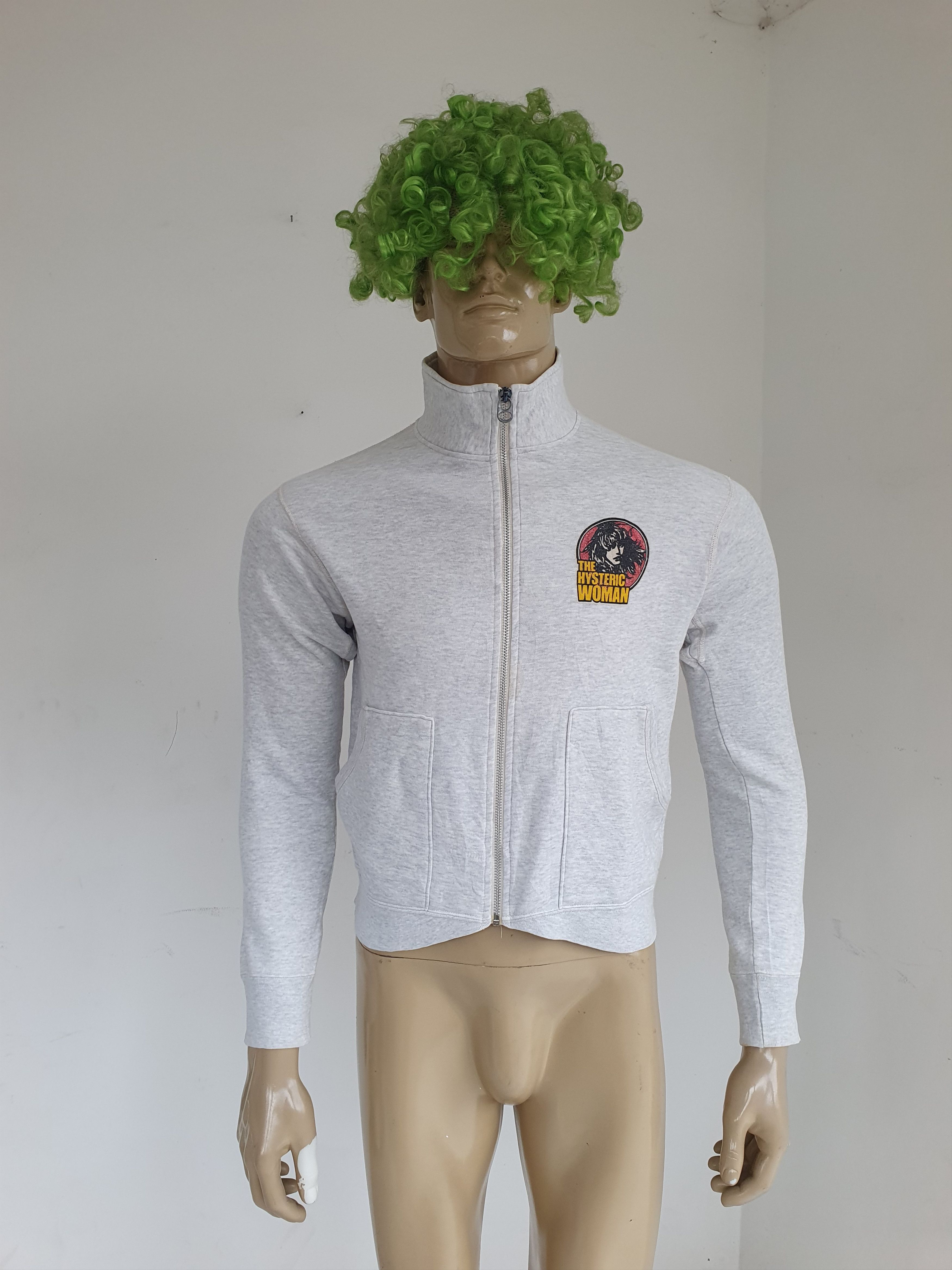 Hysteric Glamour 1990s Cropped Track Sweat Jacket Size US M / EU 48-50 / 2 - 3 Thumbnail