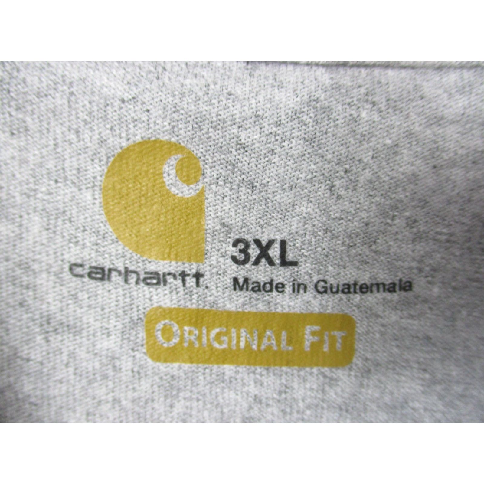 Carhartt Carhartt Mens 3XL Shirt Long Sleeve Henley Pocket Original Fit K128 Work Size US XXL / EU 58 / 5 - 5 Thumbnail