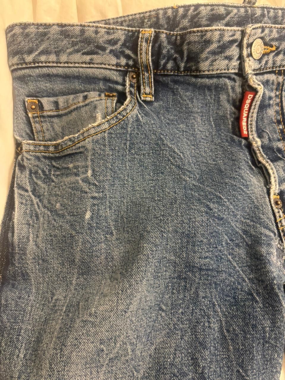 Dsquared2 Dsquared² Slim Denim Jean Size US 34 / EU 50 - 6 Thumbnail