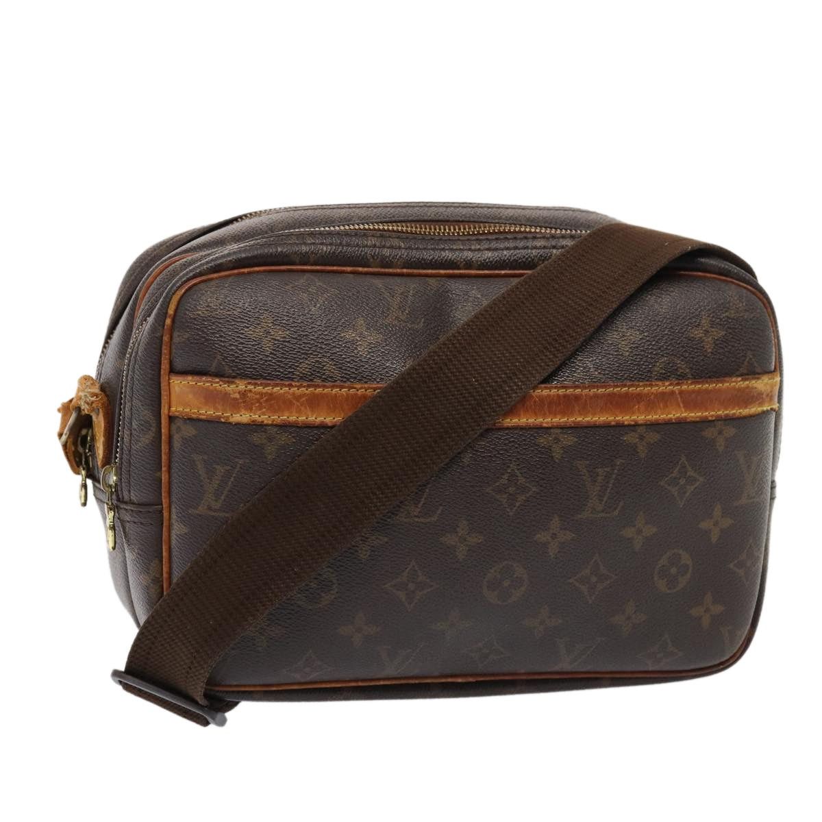 LOUIS VUITTON Monogram Reporter PM Shoulder Bag M45254