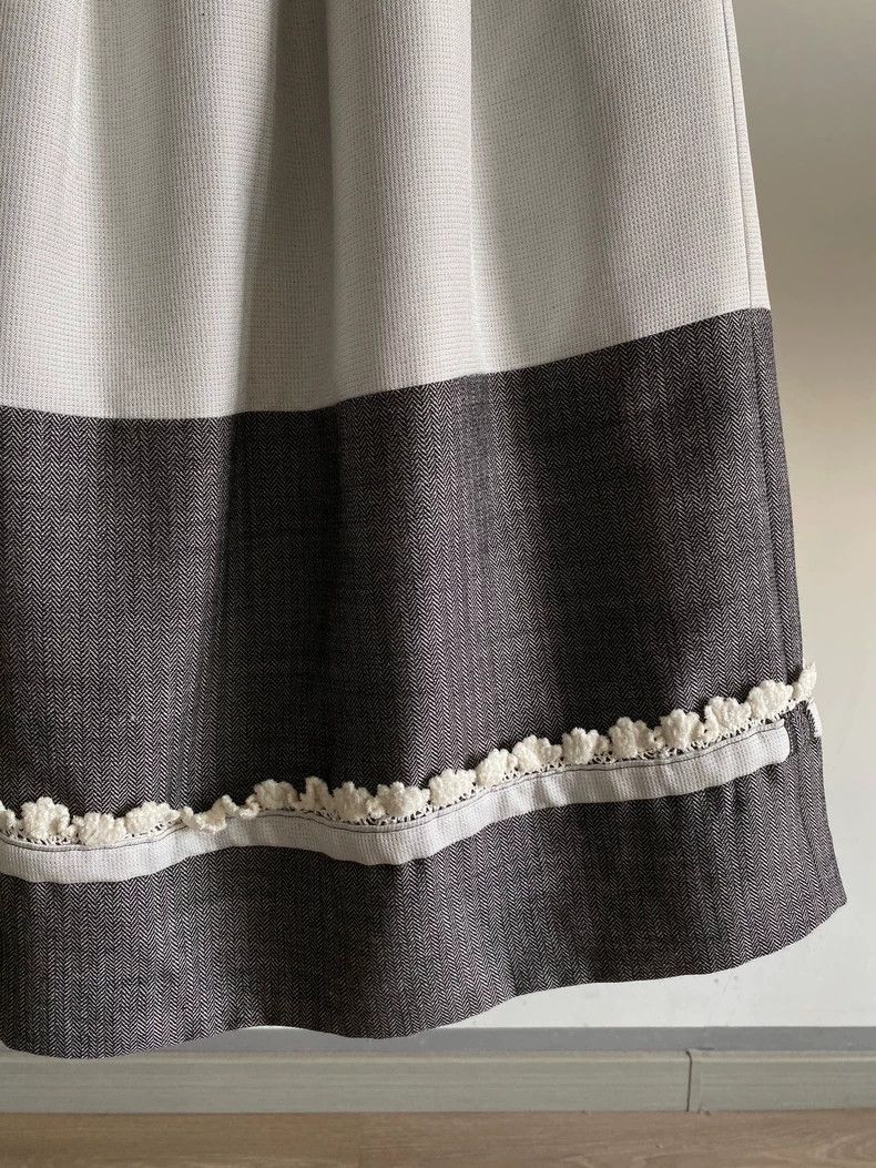 Comme des Garcons Comme Des Garcons size 均码 Patchwork lace-embellished wool- Size 24" / US 00 / IT 34 - 8 Thumbnail