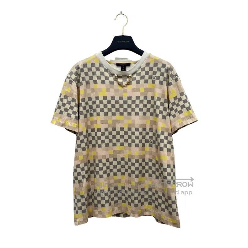 Louis Vuitton Louis Vuitton Checkerboard short-sleeved T-shirt Size US M / EU 48-50 / 2 - 1 Thumbnail