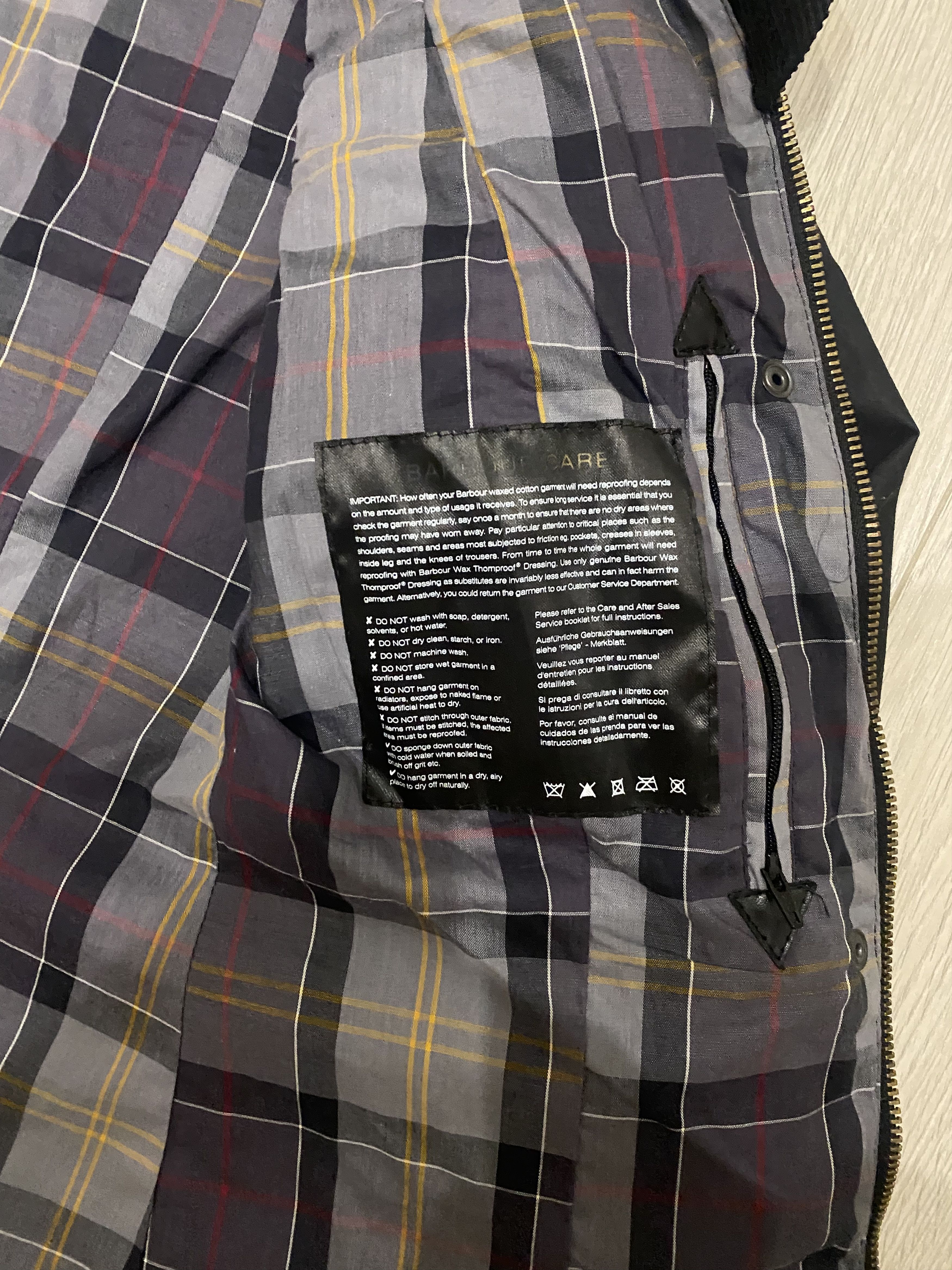 Barbour Barbour International Waxed Antique National Jacket Size S / US 4 / IT 40 - 8 Thumbnail