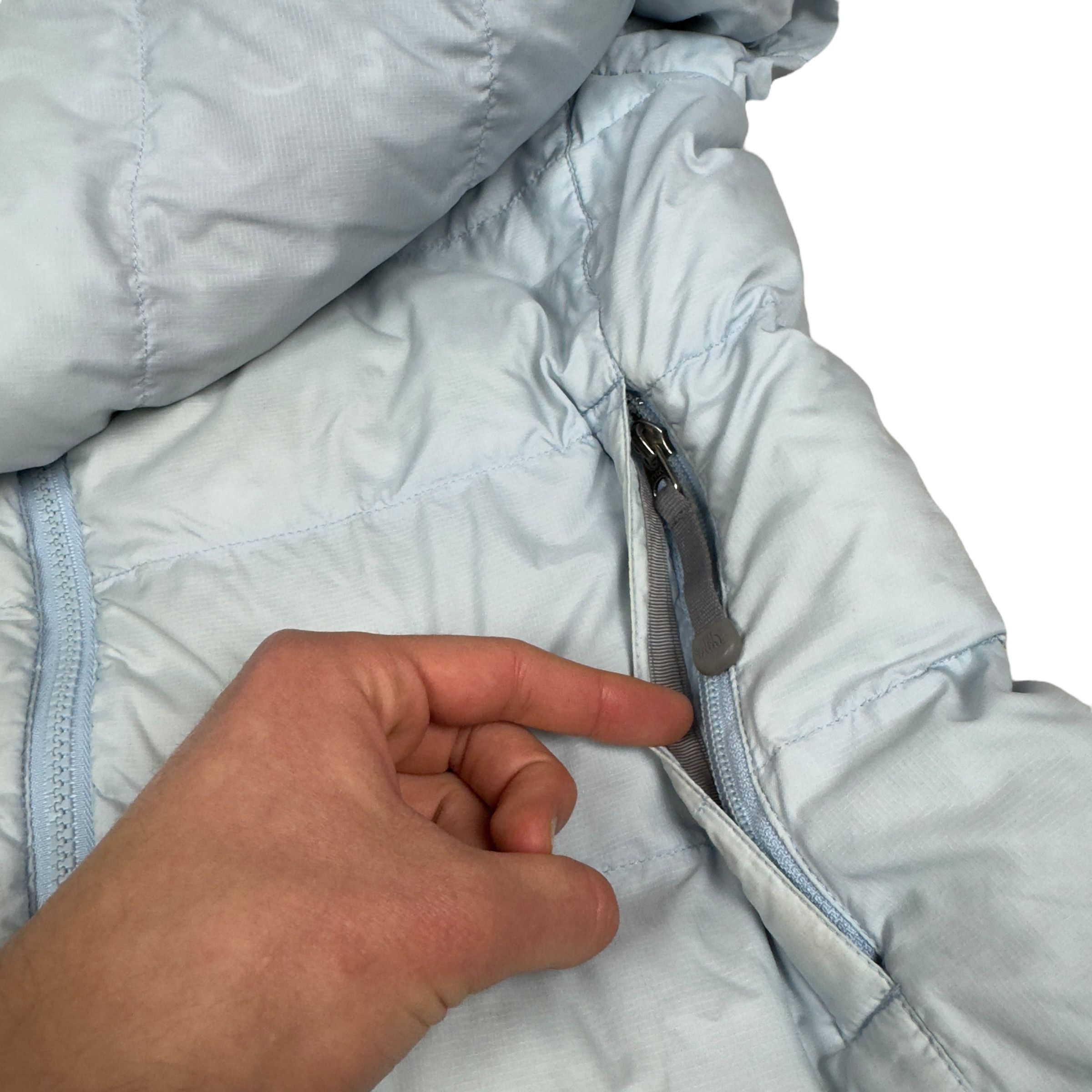 The North Face × Vintage The North Face 700 Women's Blue Full Zip Puffer Jacket Small Size S / US 4 / IT 40 - 9 Thumbnail