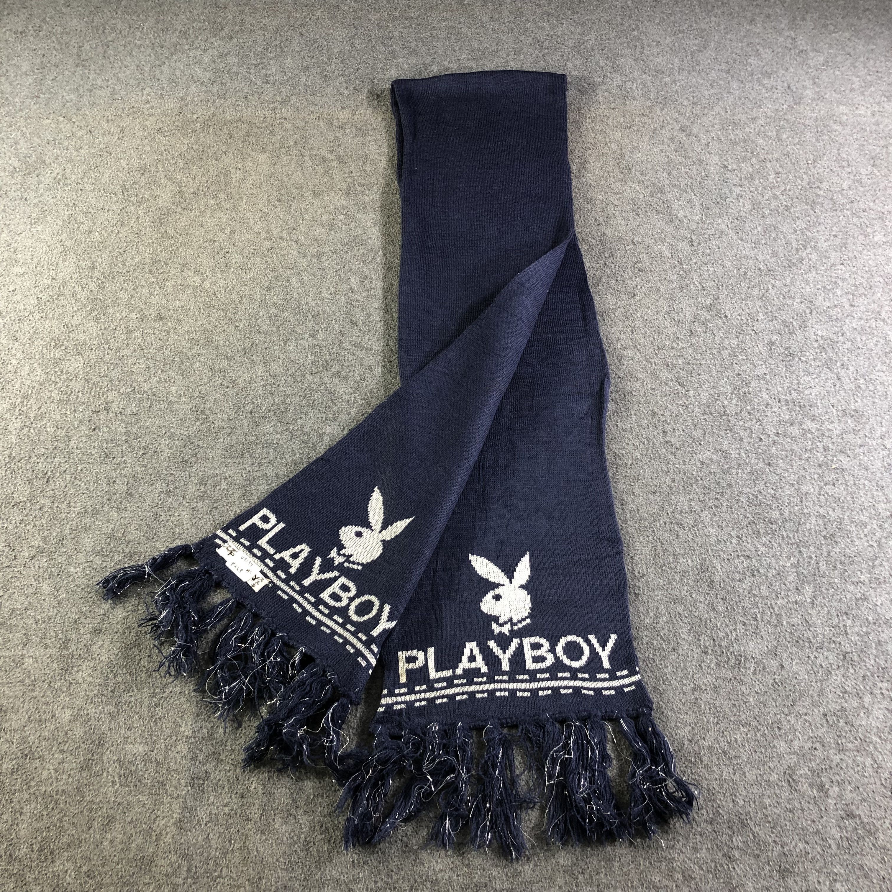 Playboy Playboy Big Logo Scarf Muffler Neckwear V2134 Size ONE SIZE - 3 Thumbnail