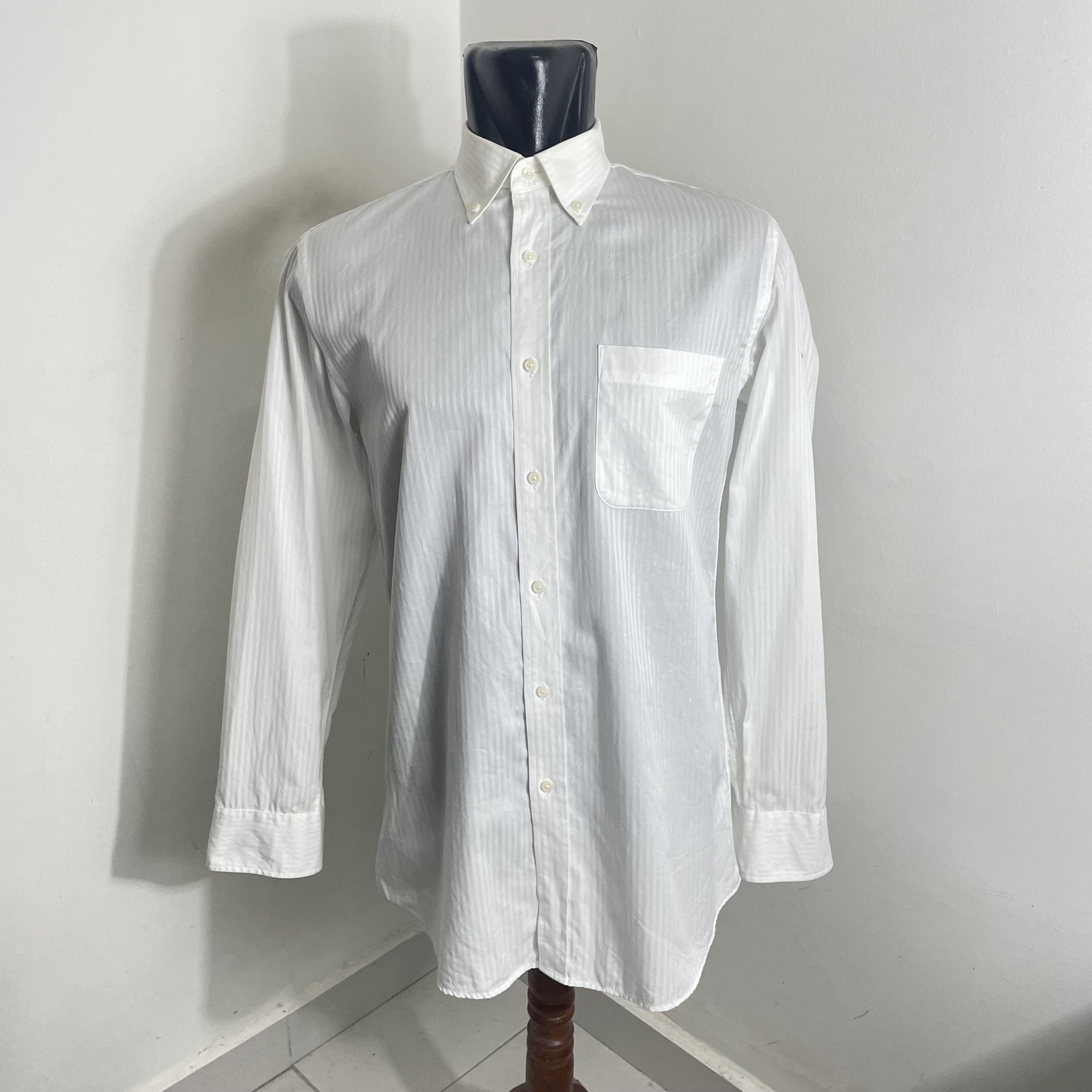 Japanese Brand × Uniqlo UNIQLO OXFORD COLLAR SHIRT Size US L / EU 52-54 / 3 - 1 Thumbnail
