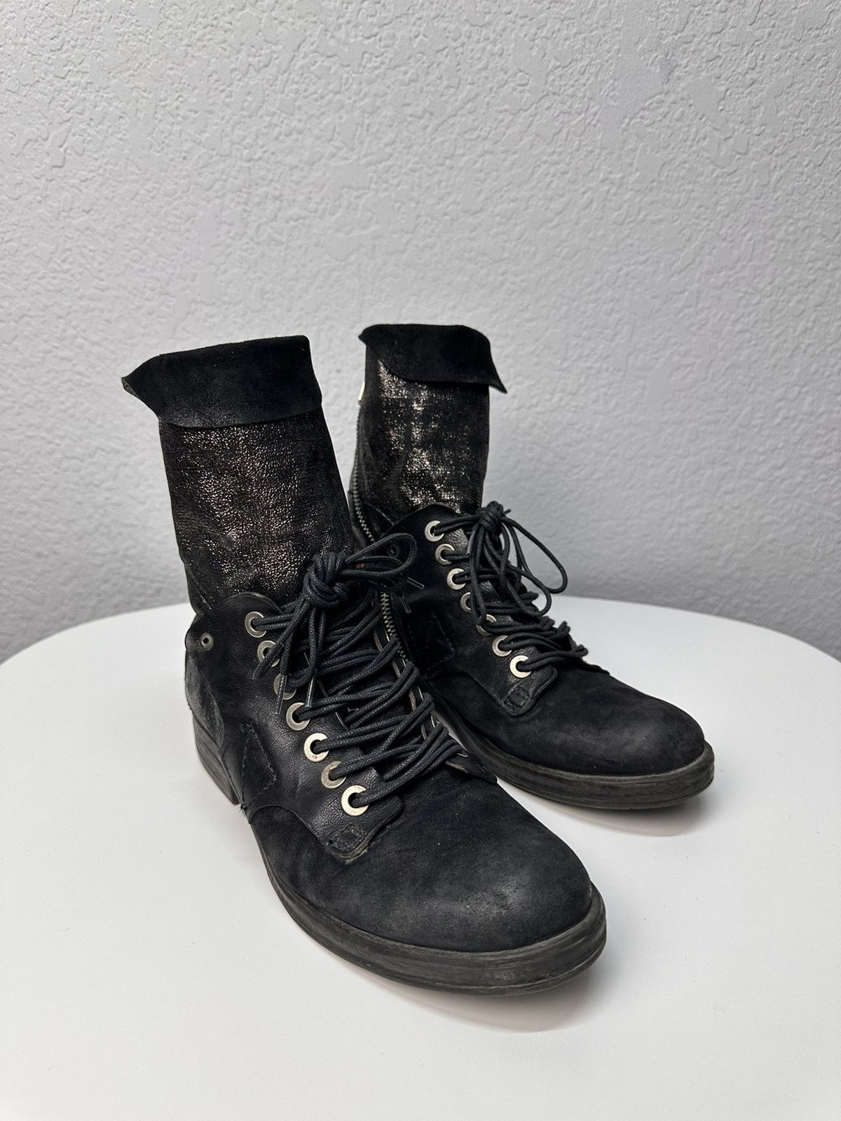 A.S.98 Leather Boots A.S. 98 Western Air step Guisi style Vintage Size US 7 / IT 37 - 7 Thumbnail