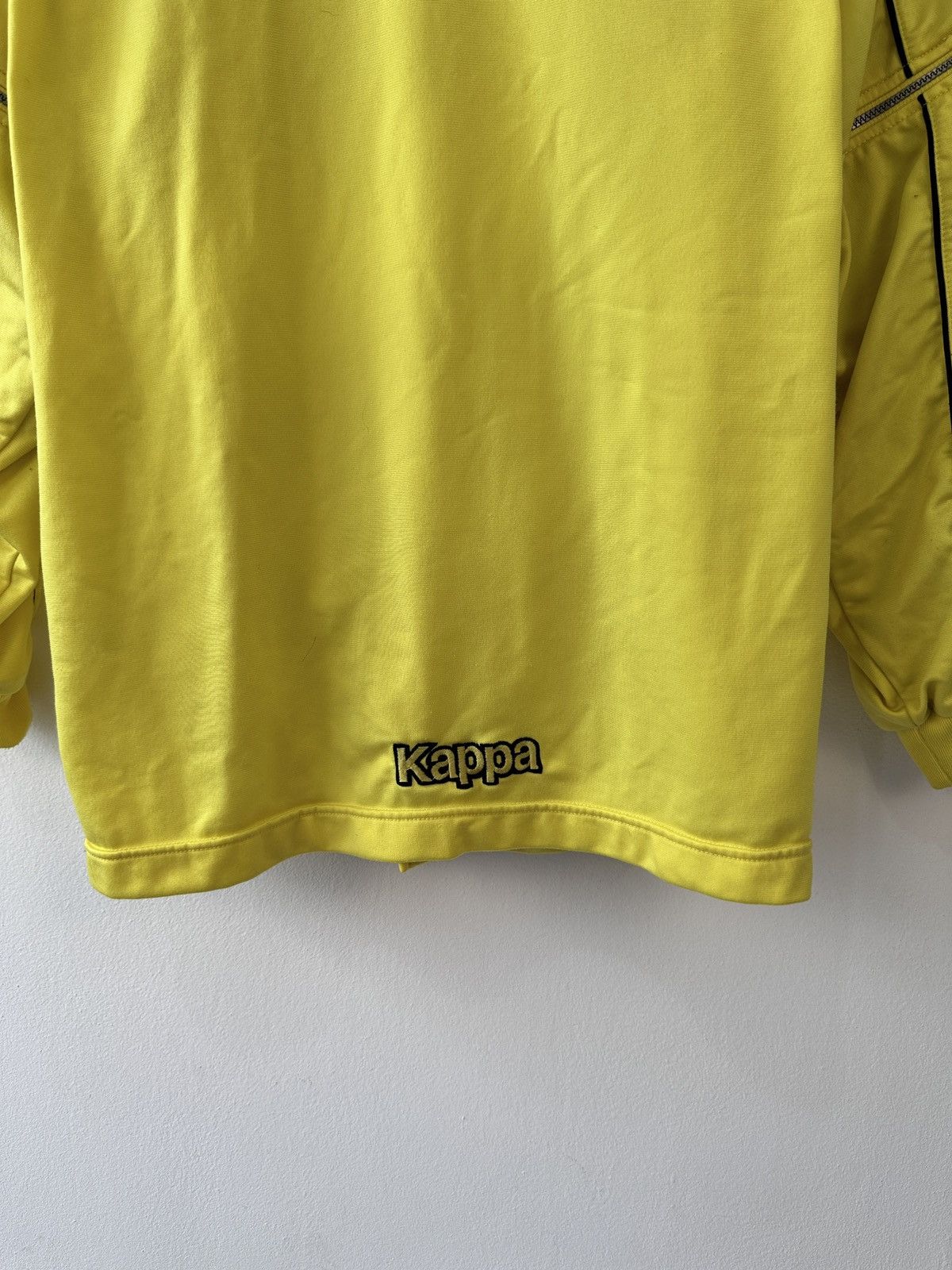 Kappa Vintage 90s Kappa Banda Track Jacket Yellow Medium Logo Tape Size US M / EU 48-50 / 2 - 16 Thumbnail
