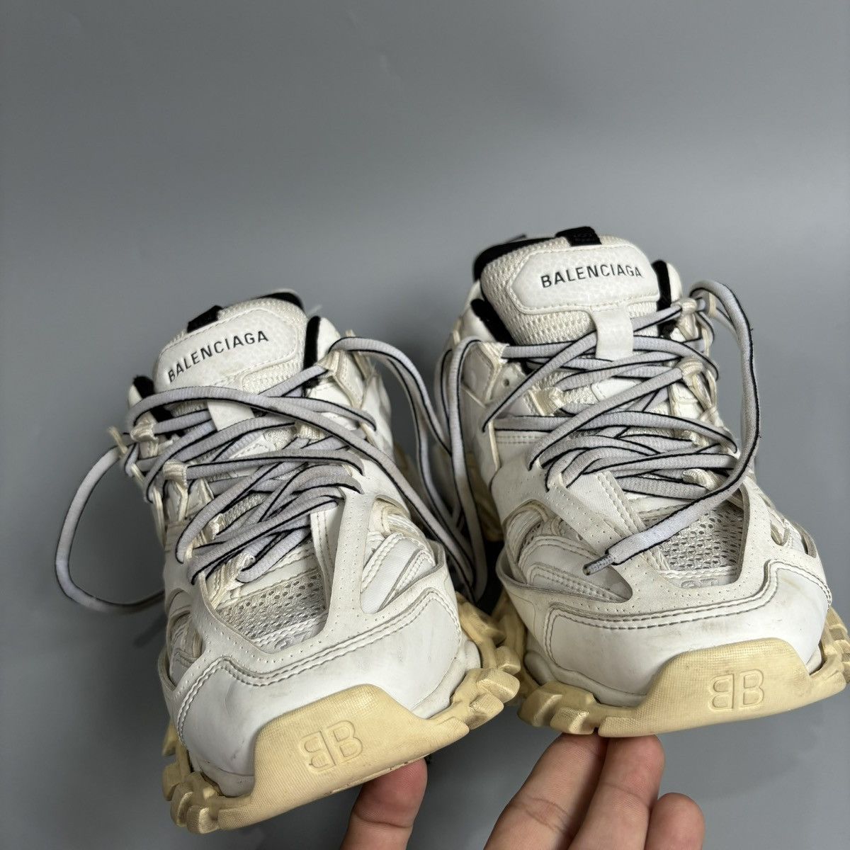 Balenciaga Balenciaga Track Trainer White sneakers Size US 7 / IT 37 - 3 Thumbnail
