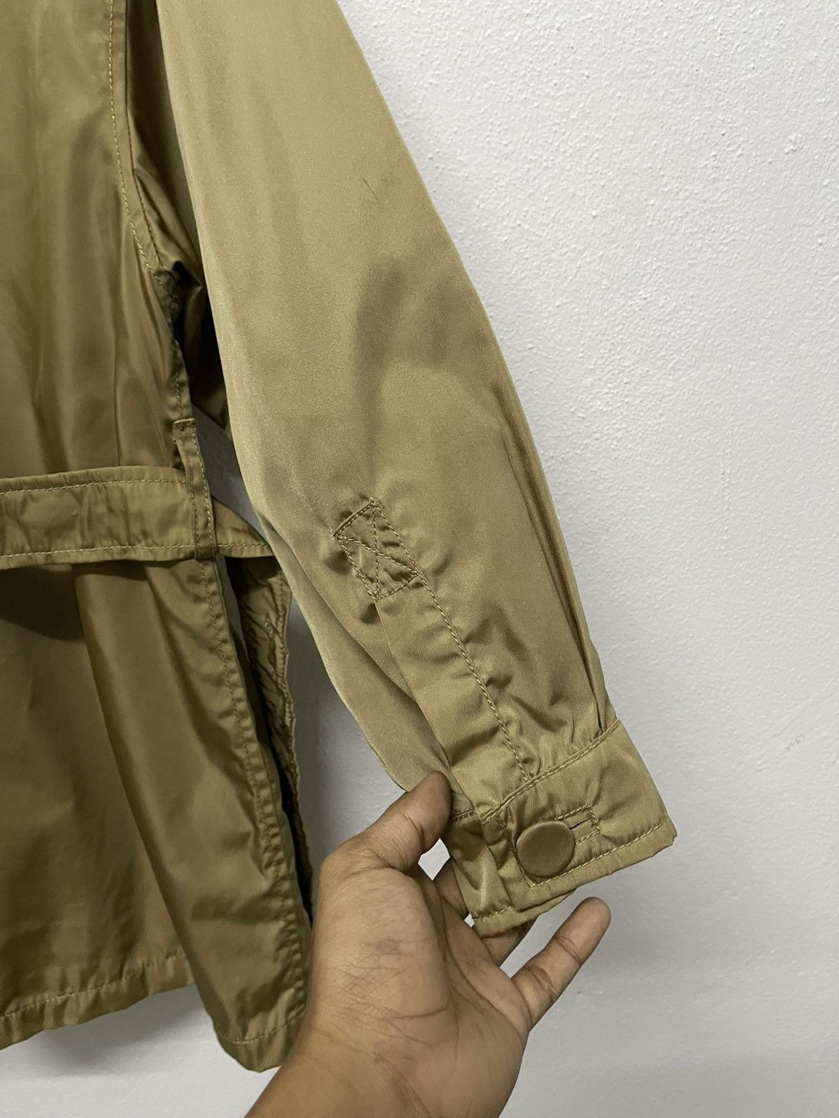 Prada SS99 PRADA MILANO NYLON TRENCH COAT SUN FADED Size M / US 6-8 / IT 42-44 - 13 Thumbnail