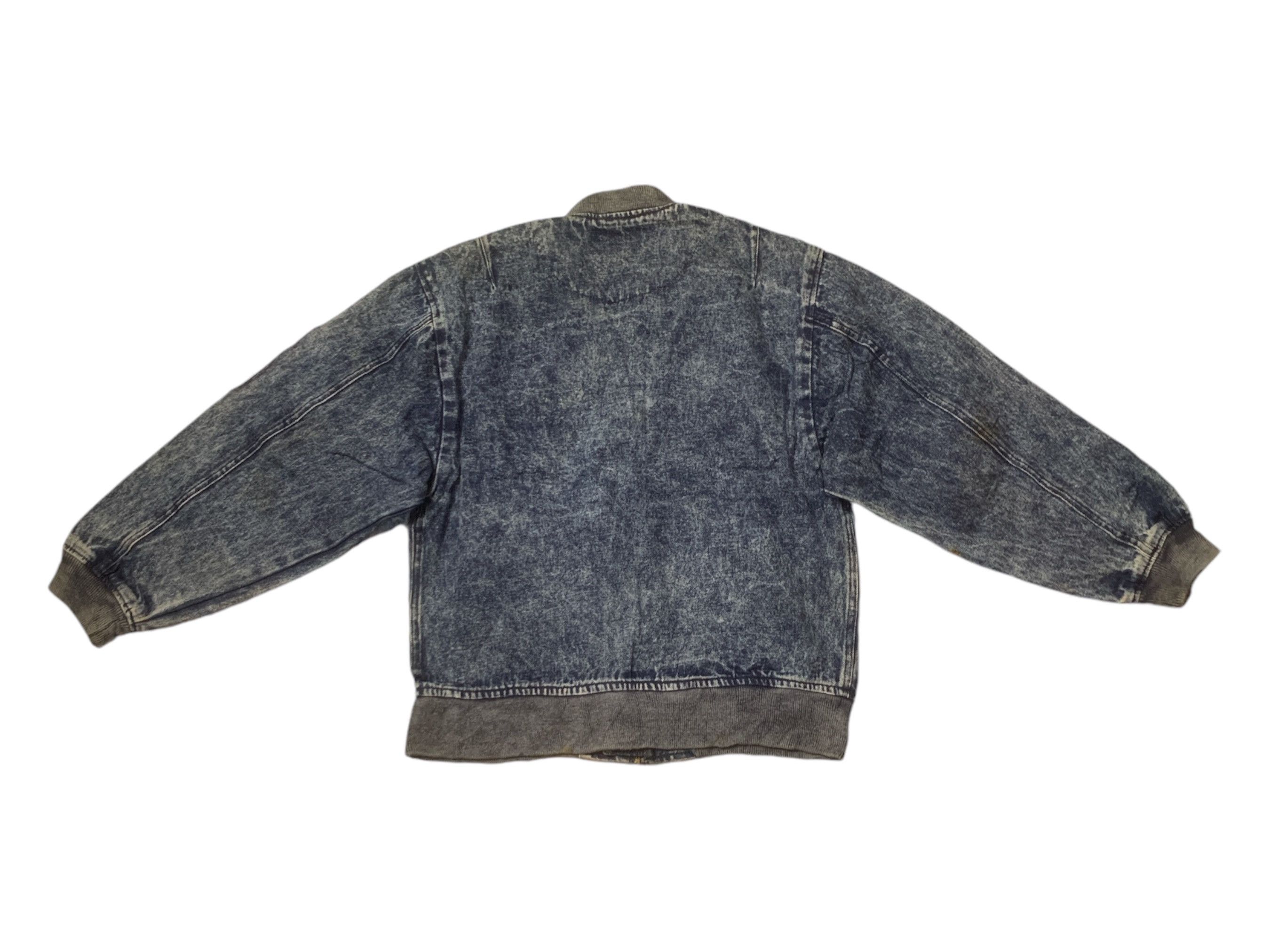 Vintage Rare Design Vintage Madison Square Racing Denim Jackets Size US S / EU 44-46 / 1 - 2 Thumbnail
