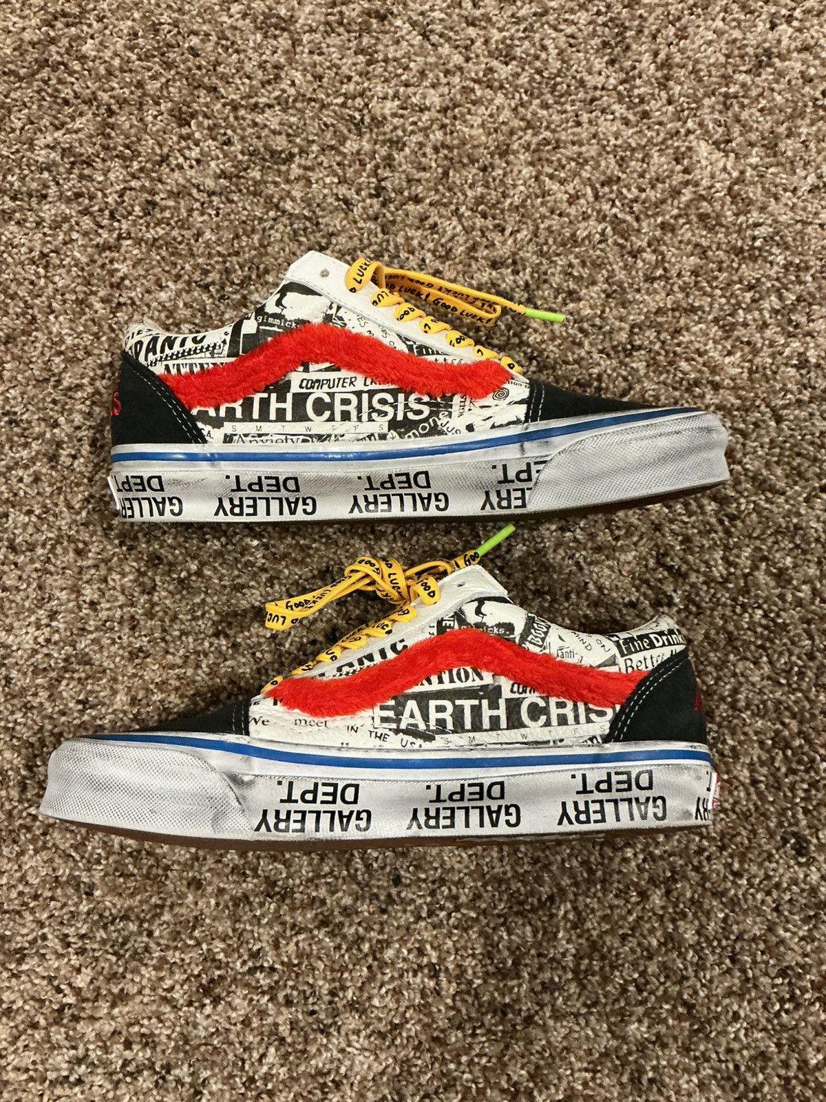 Gallery Dept. × Vans Vans OG Old Skool LX Gallery Dept. Good Luck Size US 7.5 / EU 40-41 - 2 Thumbnail