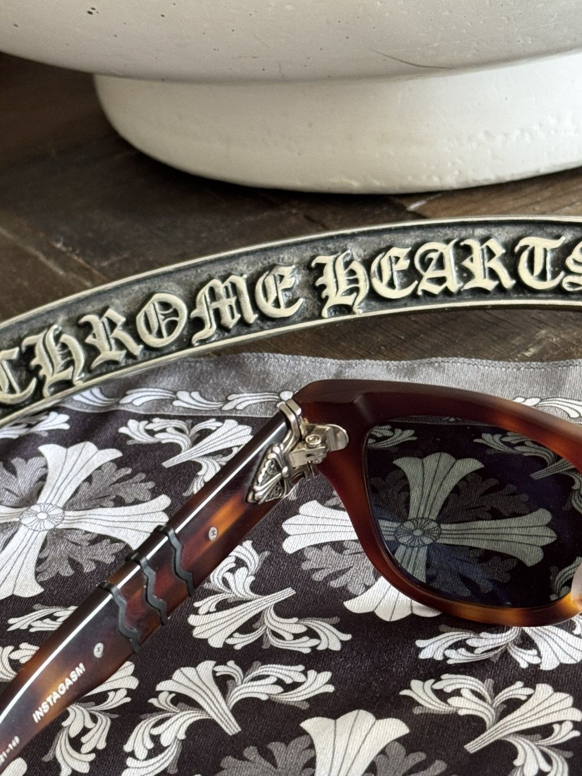 Chrome Hearts Chrome Hearts ‘Instagasm’ Sunglasses Size ONE SIZE - 5 Thumbnail