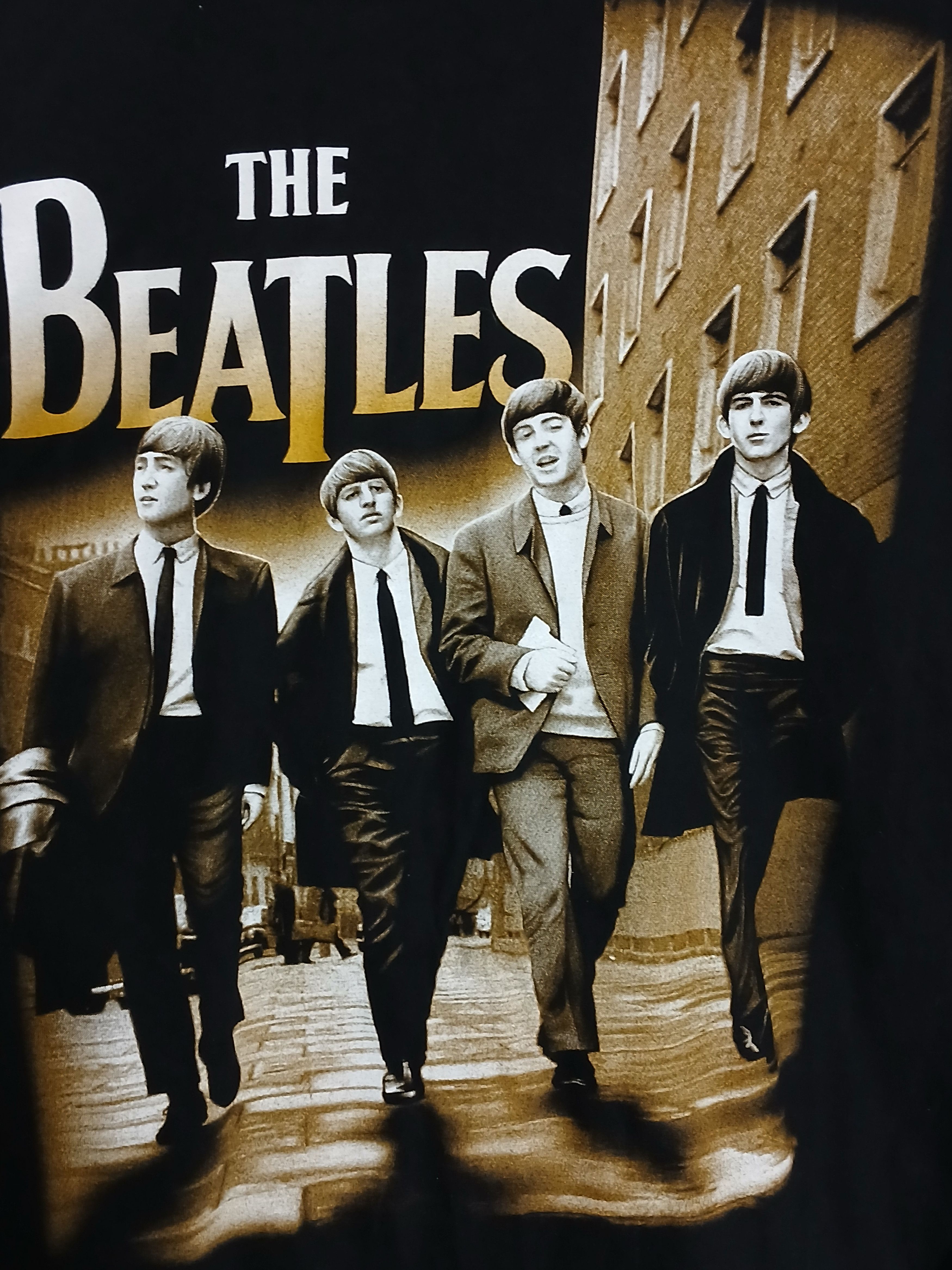 Band Tees × Vintage The Beatles Long Sleeve T-Shirt Size US M / EU 48-50 / 2 - 3 Thumbnail
