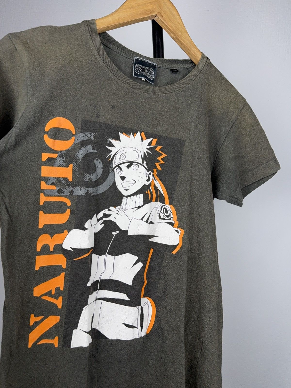Vintage 00s Naruto Shippuden Vintage Difuzed Tee XS Anime Graphic Size US XS / EU 42 / 0 - 4 Thumbnail