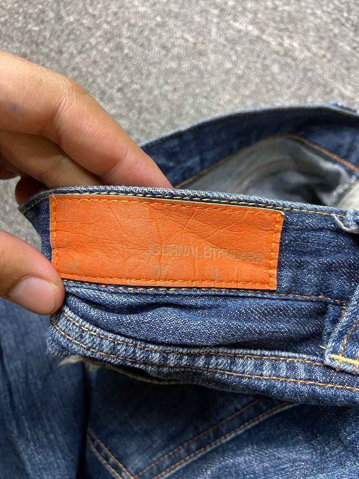 Japanese Brand × Journal Standard × Vintage Journal Standard Brand Distressed Denim Jeans (132) Size US 32 / EU 48 - 3 Thumbnail