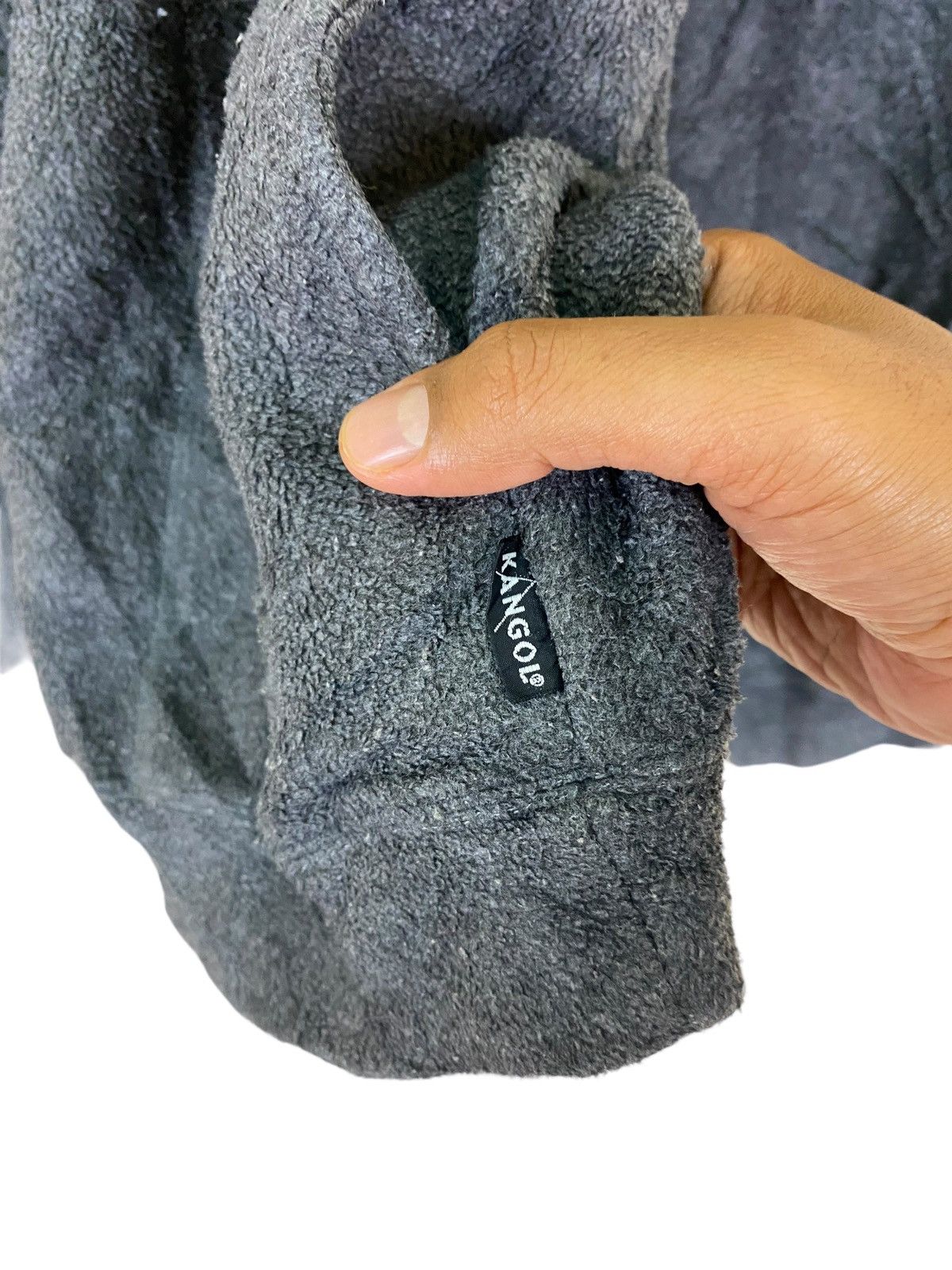Kangol × Vintage Vintage Half Zip Kangol Fleece Sweatshirt Size US L / EU 52-54 / 3 - 9 Thumbnail